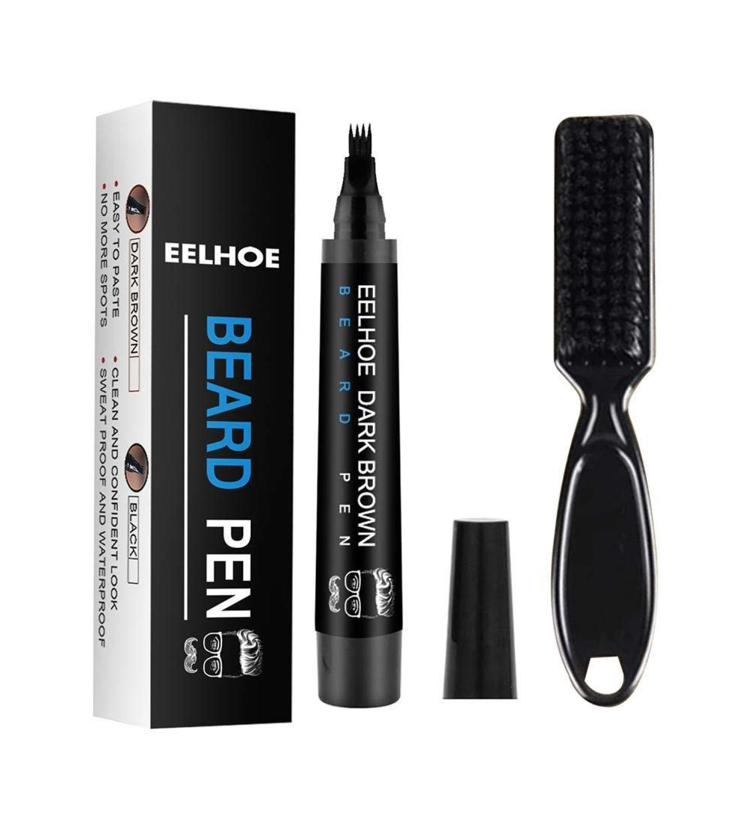 Buy Nevay Bart Fill Pencil Set - Waterproof Deluxe Beard & Mustache Coloring Tools | Realistic Contouring Brushes for Men - Buy Online on SooperMarket.com