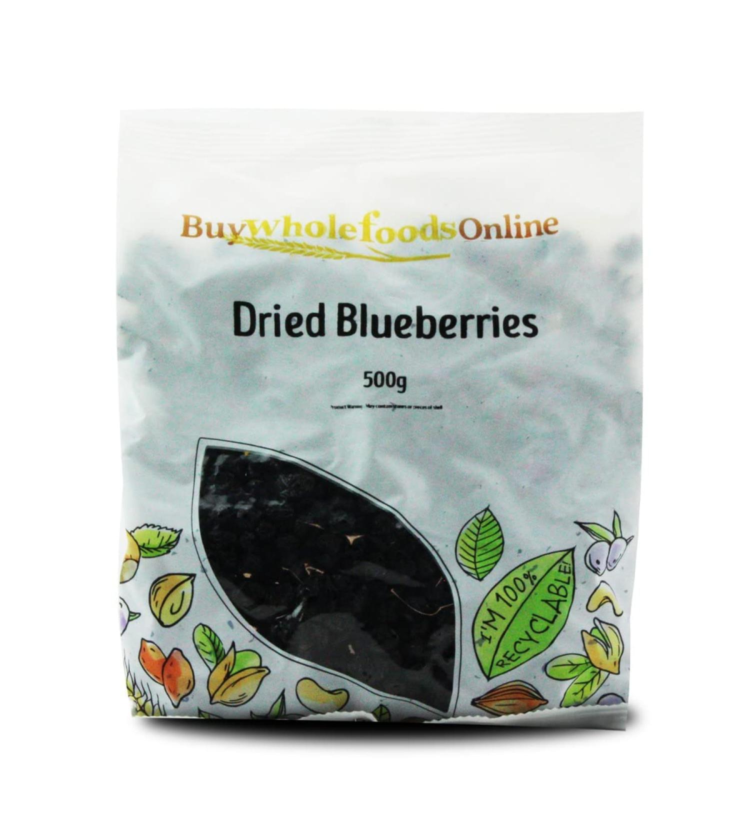 Dried Blueberries 500g (BWFO) Small