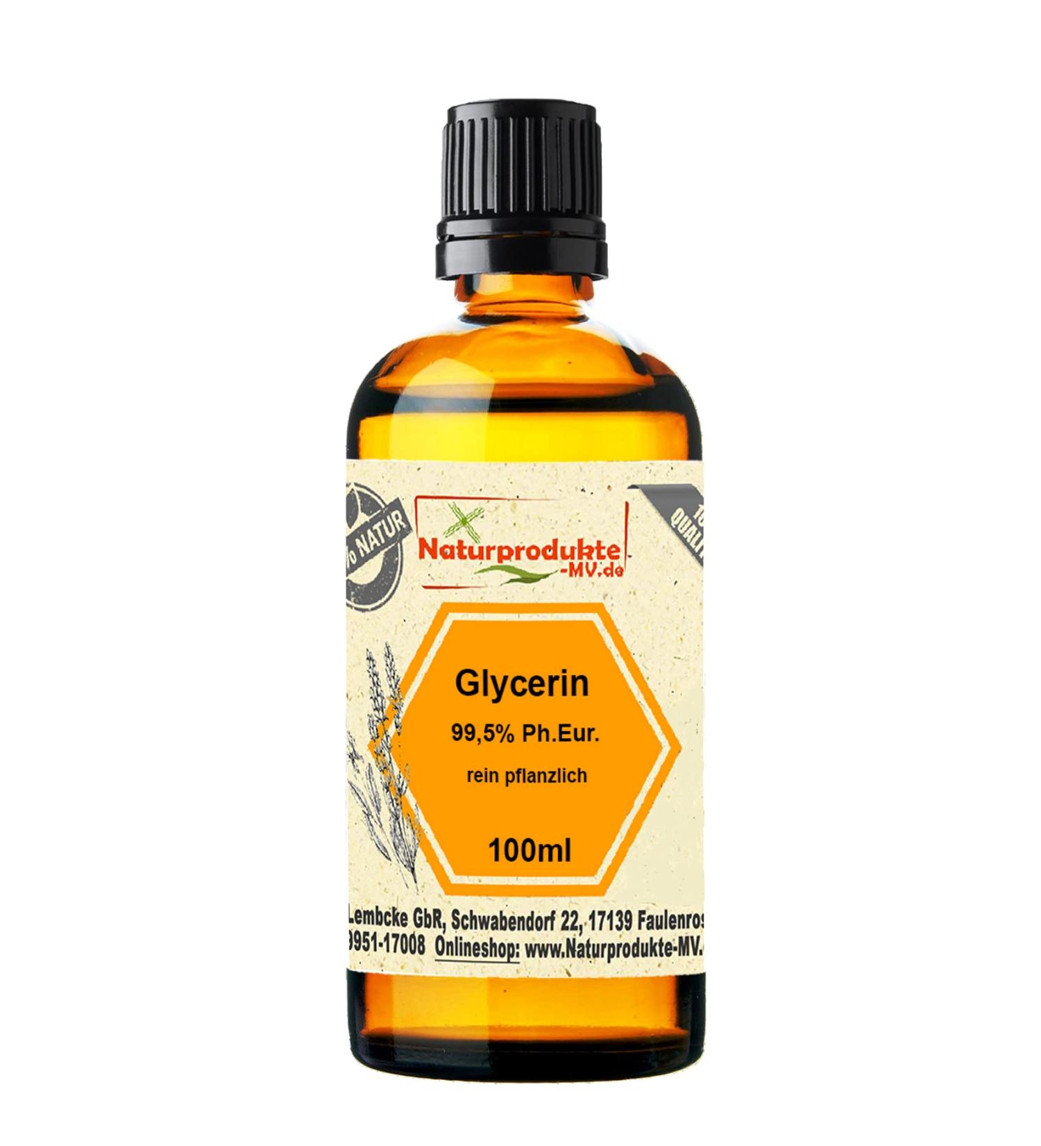 Glycerin purely vegetable 99.5% Ph.Eur. (100 ml)