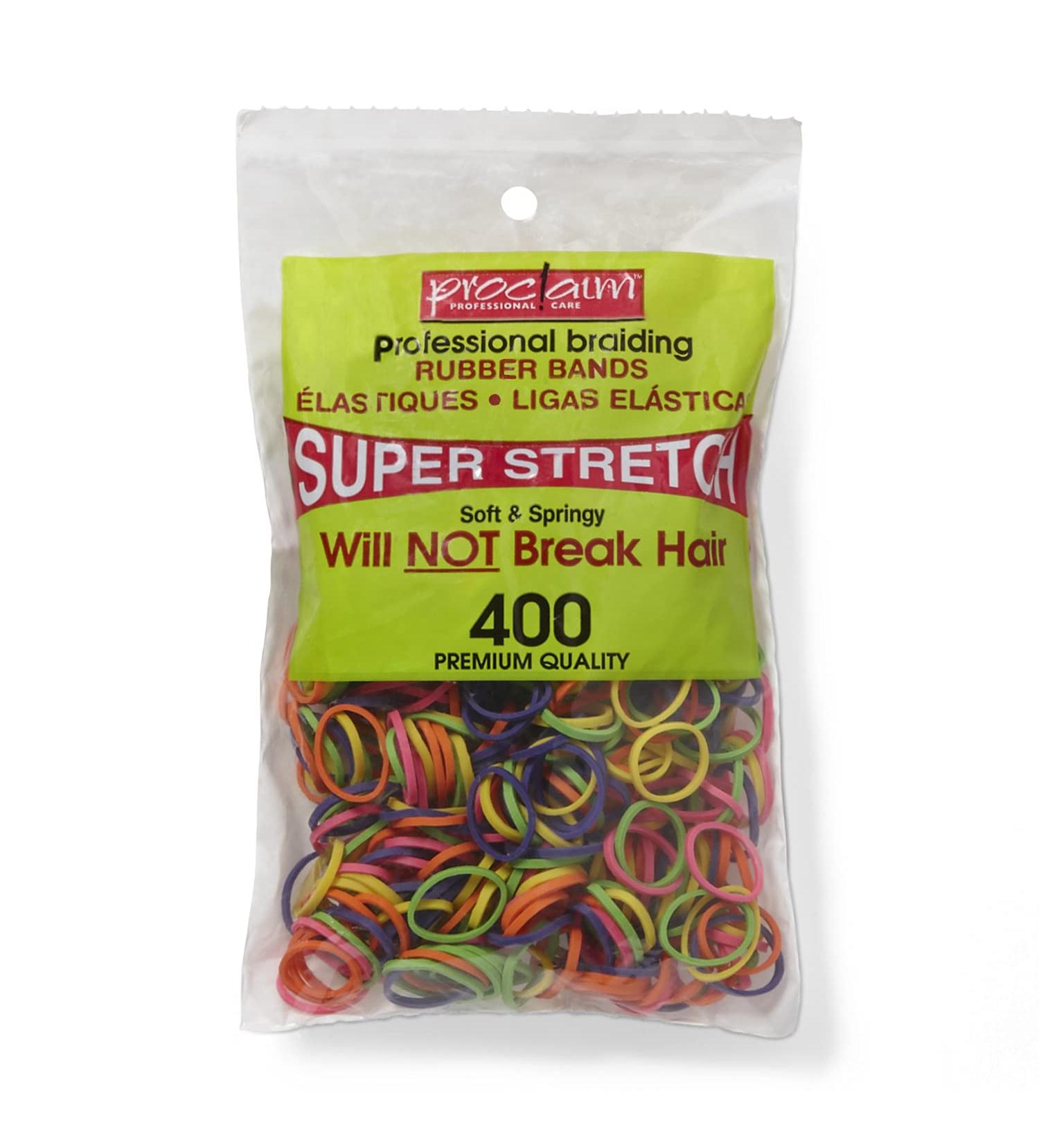 Proclaim Rubber Bands Assorted Brights 400 Count - Vibrant Colors for Organization - Buy Online on SooperMarket.com