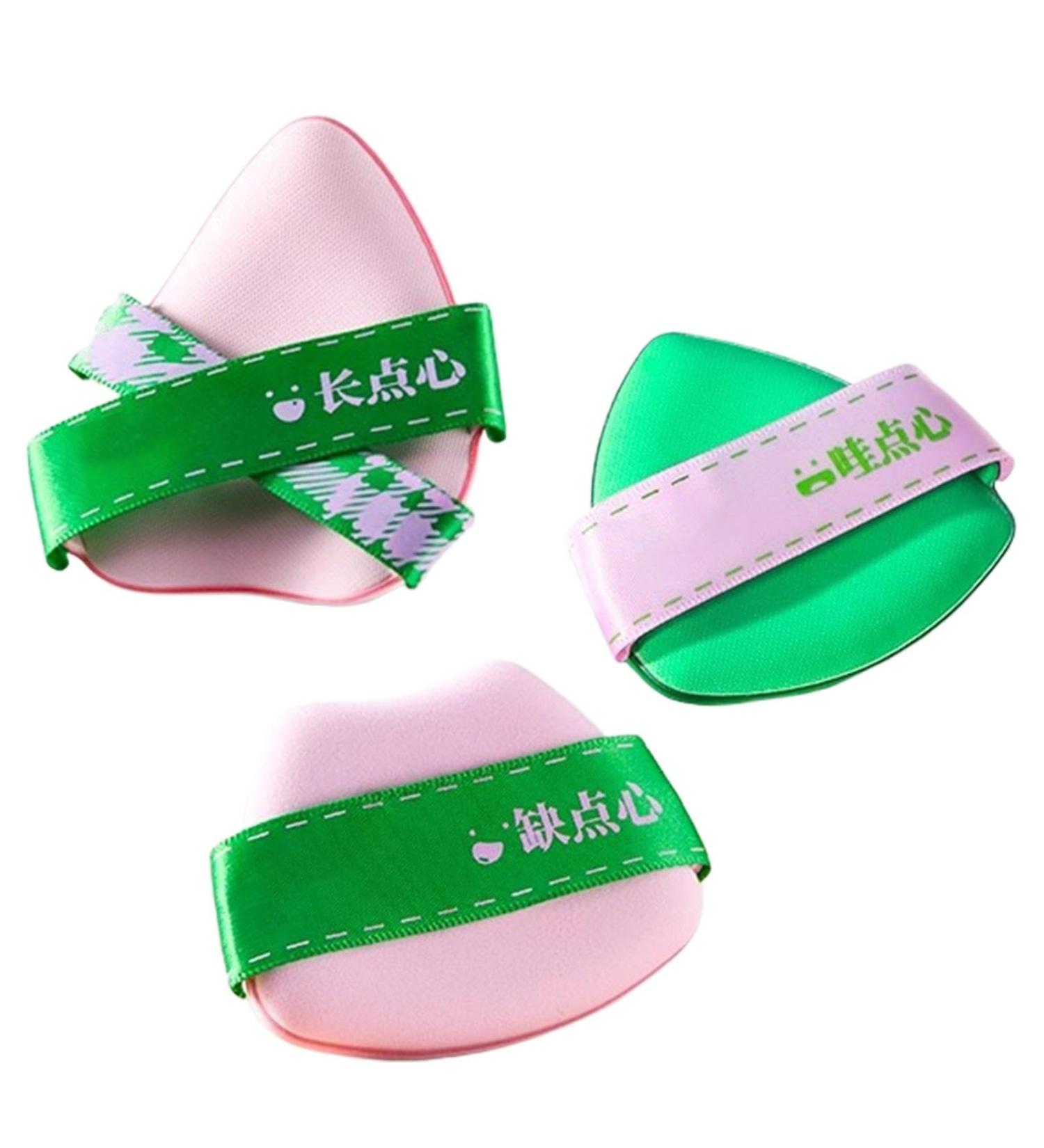 Veeteah Face Powder Puff - High-Density and Flexible Blender Sponge - Cosmetic Foundation Applicator Soft Triangle Face Puff For Wet And Dry Use Beauty Makeup Tools - Buy Online on SooperMarket.com