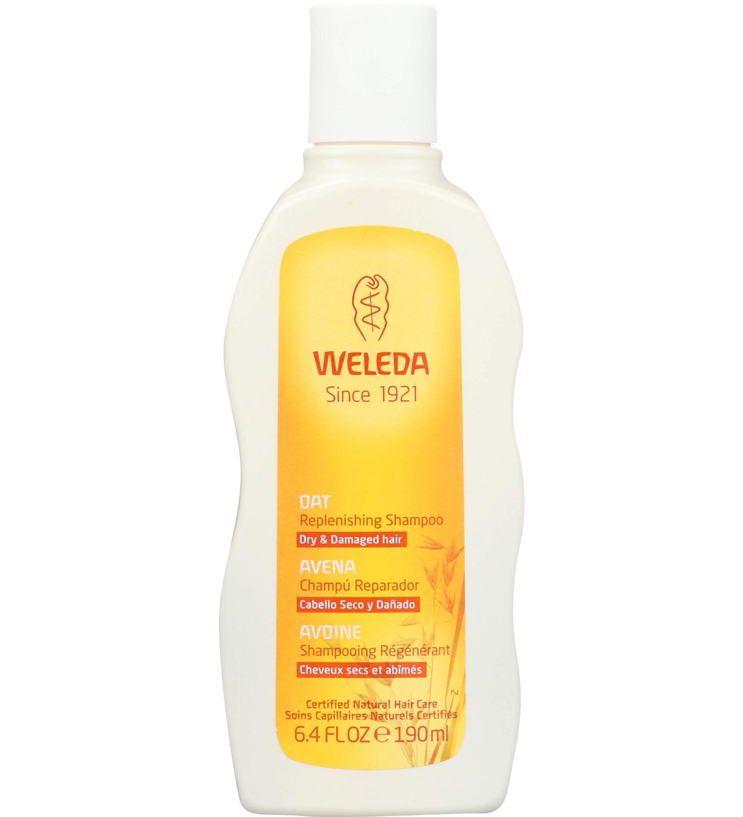 Weleda Oat Replenishing Shampoo 6.4 fl oz - Nourishing & Gentle Hair Care - Buy Online on SooperMarket.com