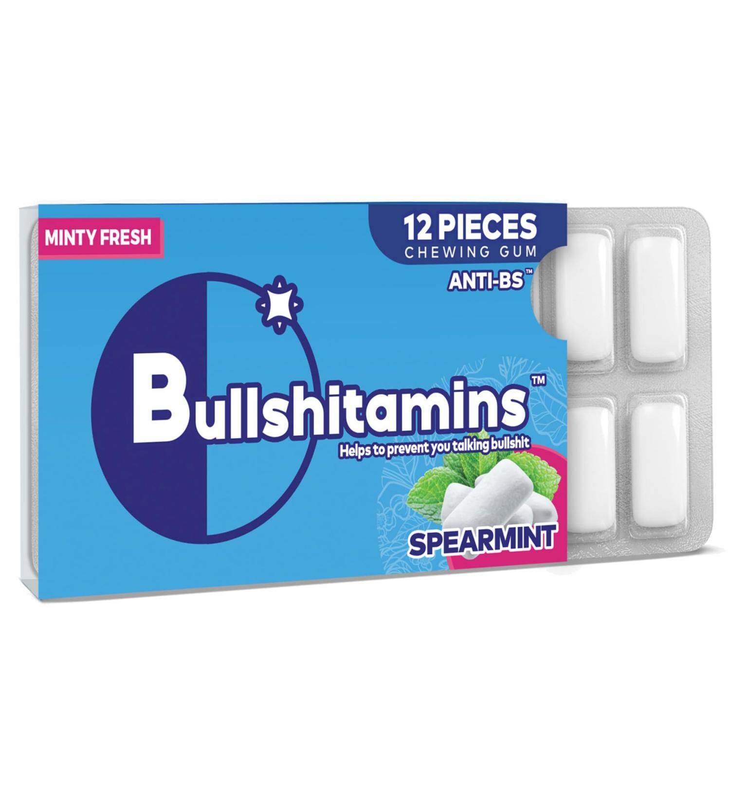 Bullsh*tamins Joke Pill Box - Funny Prank Gift for Men | Valentines, Christmas, Birthday & More - Buy Online on SooperMarket.com
