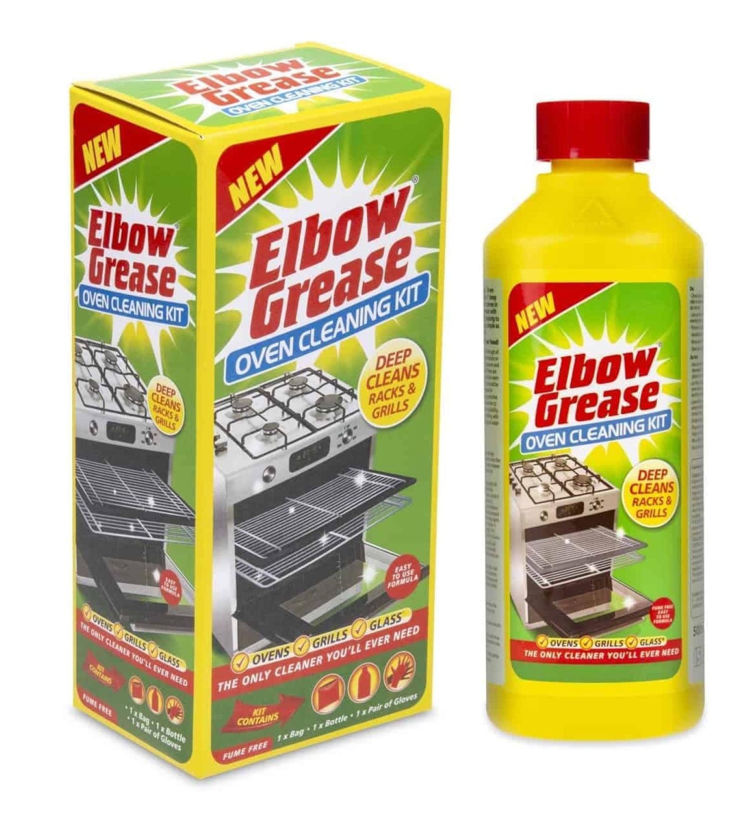 Elbow Grease Oven Cleaning Kit - Say Goodbye to Grease and Grime! (1)