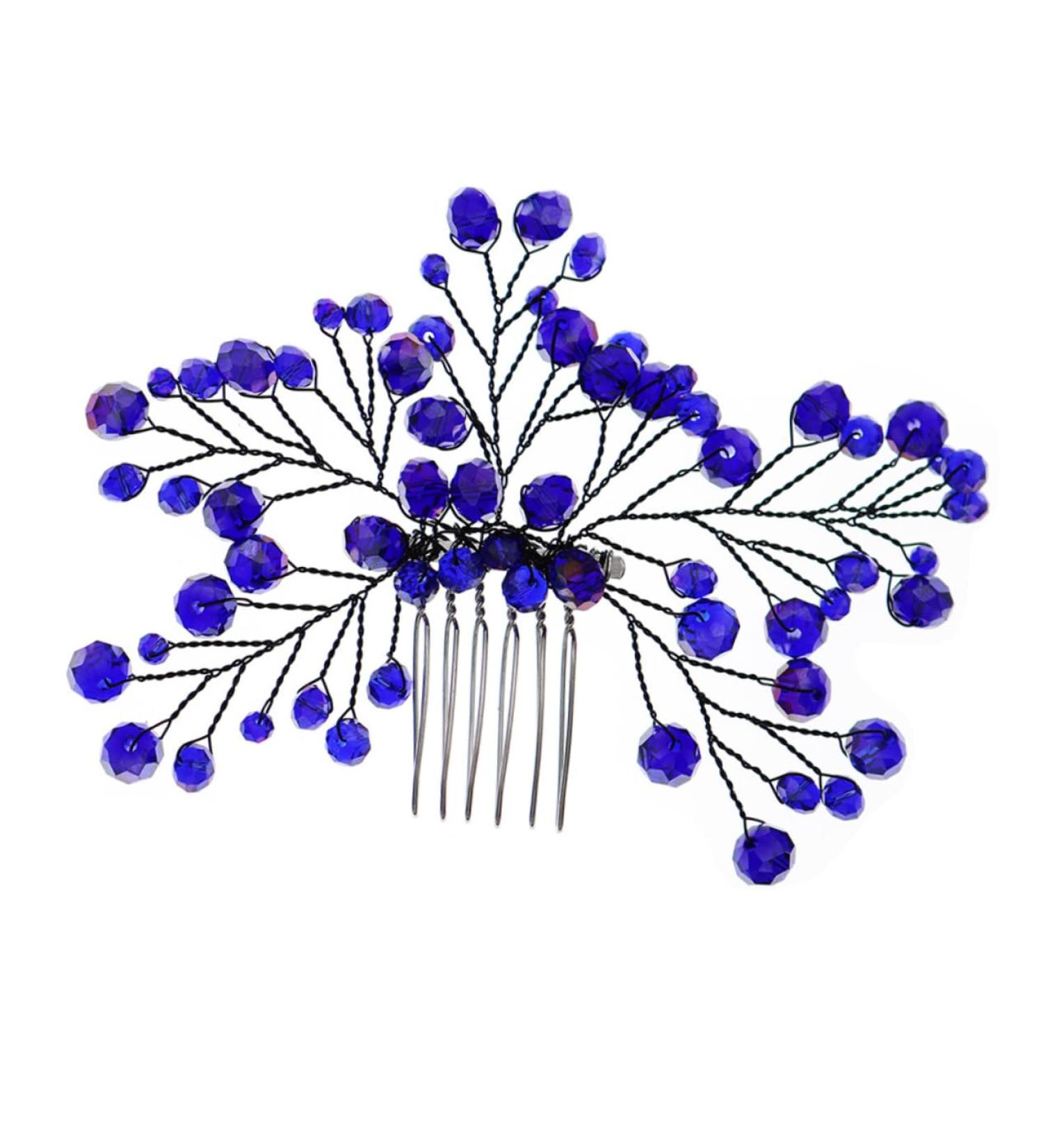 Angoily Hair Comb Rhinestones Bride Alloy Headgear - Buy Online on SooperMarket.com