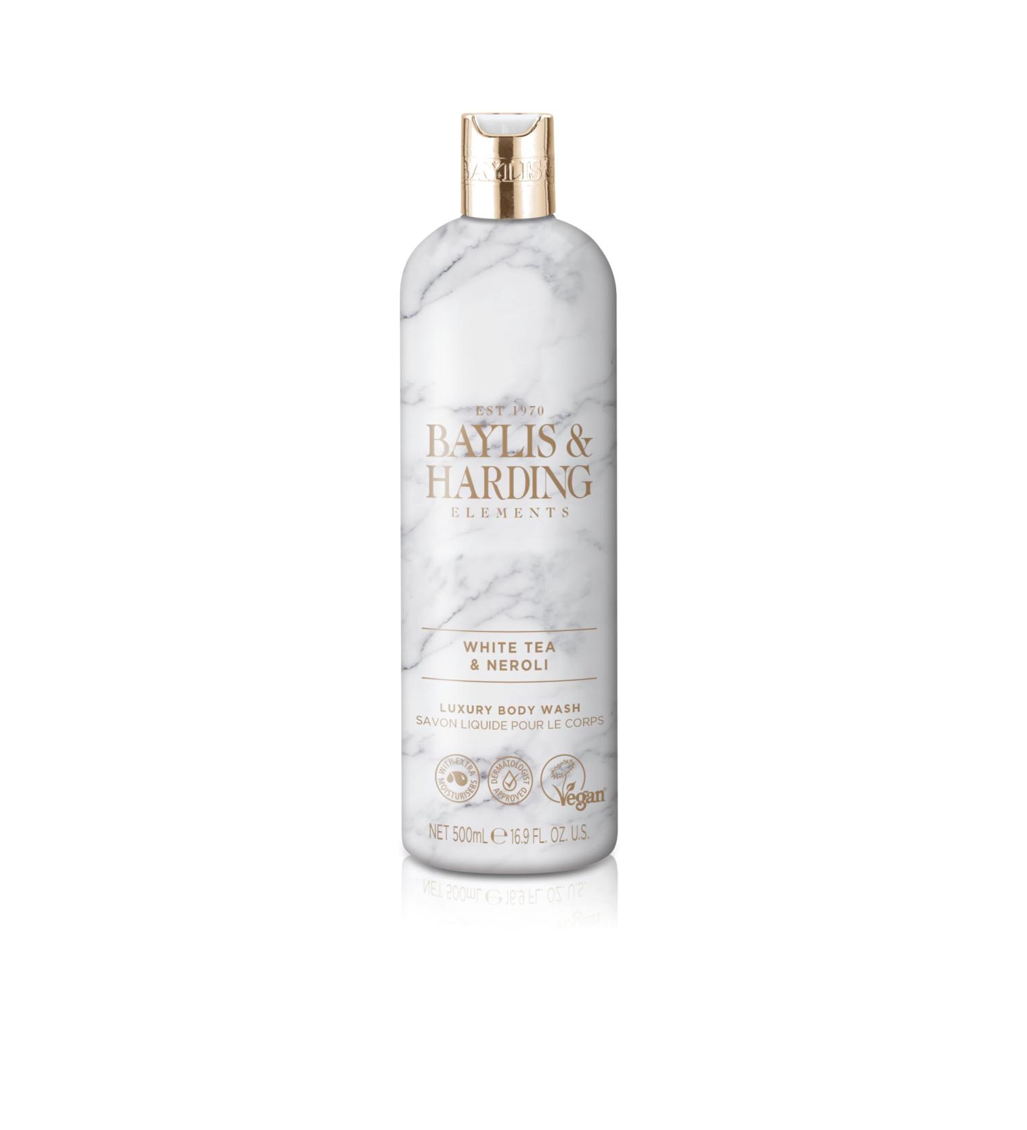 Buy Baylis & Harding Liquid Body Wash - Elements White Tea & Neroli 16.9oz/500ml | International Shipping Available - Buy Online on SooperMarket.com