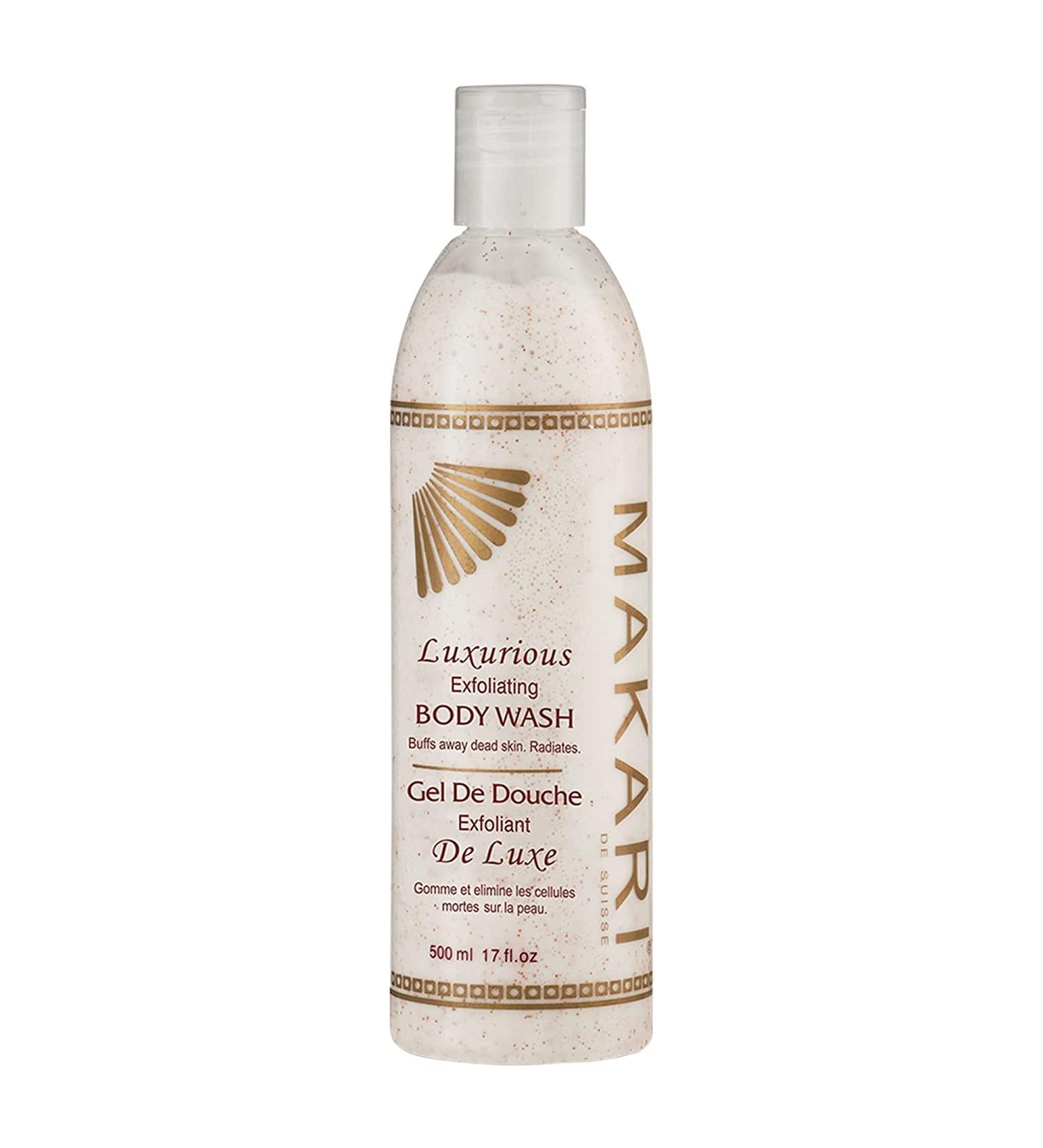 Makari Classic Luxurious Exfoliating Body Wash 500ml | Brightening & Exfoliating Cleanser | Removes Dead Skin Cells | All Skin Types - Buy Online on SooperMarket.com