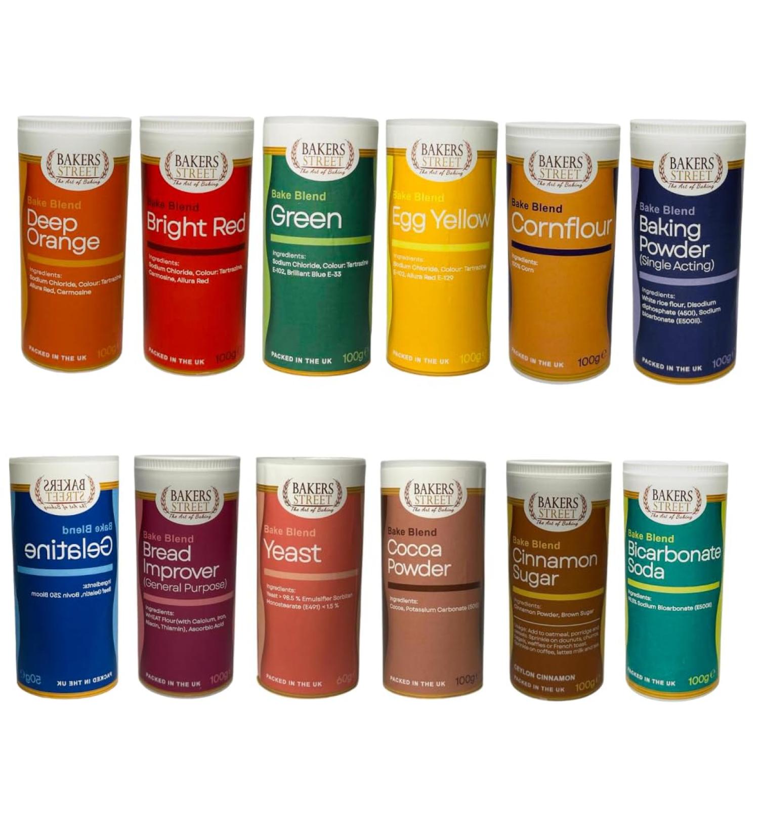 Bakers Street Bakery Solution Pack(12X100g) | Premium product | improve your foods - Buy Online on SooperMarket.com