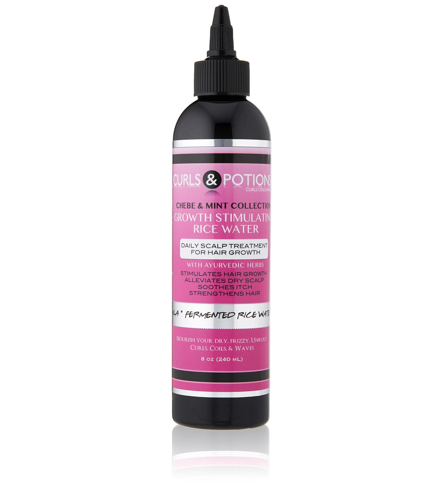 Curls & Potions Chebe Rice Water with Chebe Powder for Hair Growth - 8oz - Buy Online on SooperMarket.com