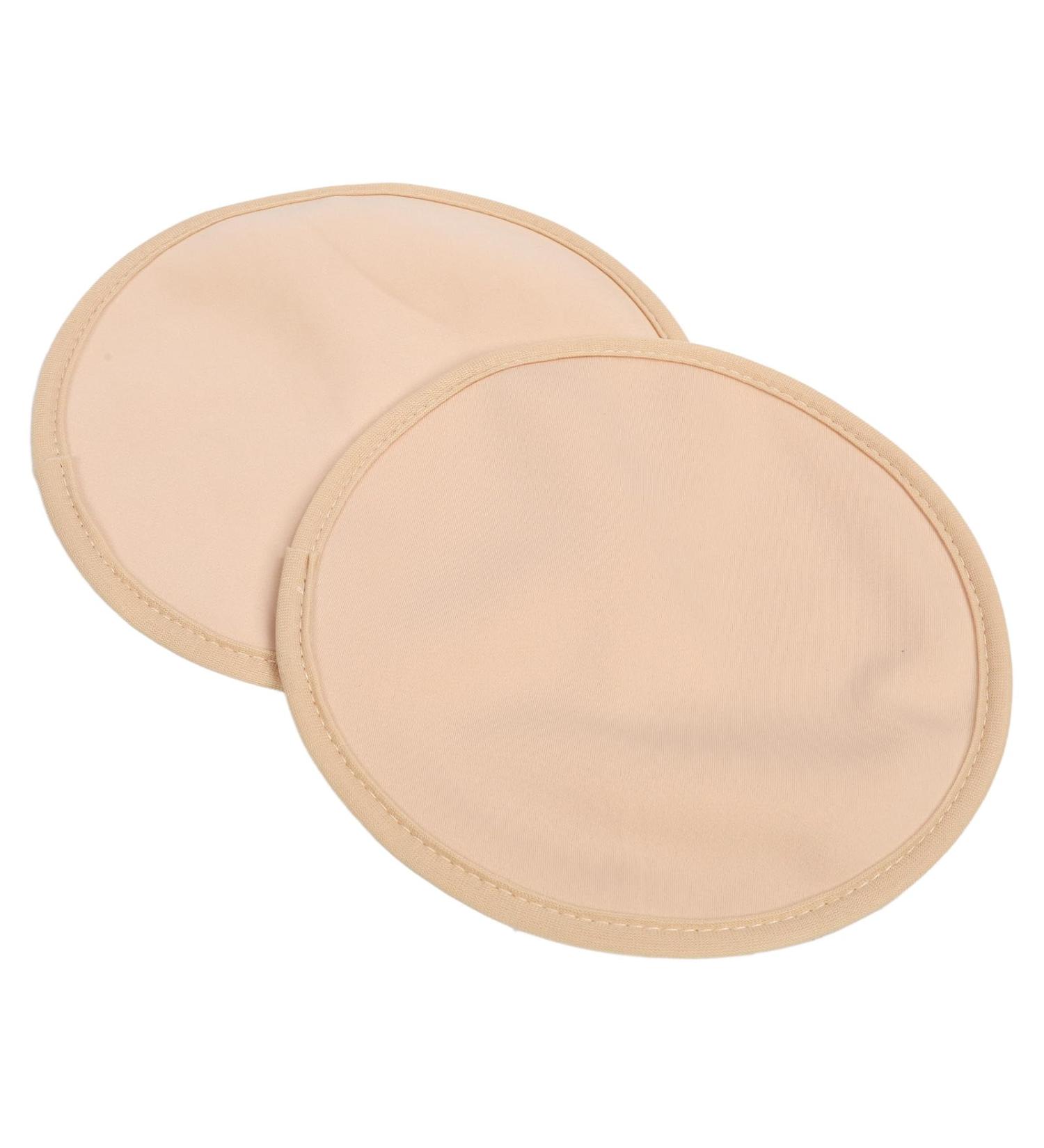 Mild Castor Oil Nursing Pads - 2 Pack Leak-Proof Washable & Hypoallergenic for Breastfeeding - Promote Blood Circulation - Buy Online on SooperMarket.com