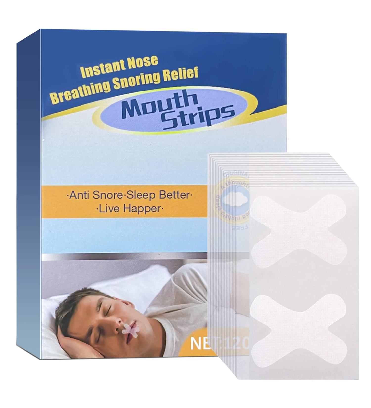 Mouth Tape for Sleeping & Snoring - 120Pcs - Reduce Snoring & Improve Sleep Quality - Buy Online on SooperMarket.com