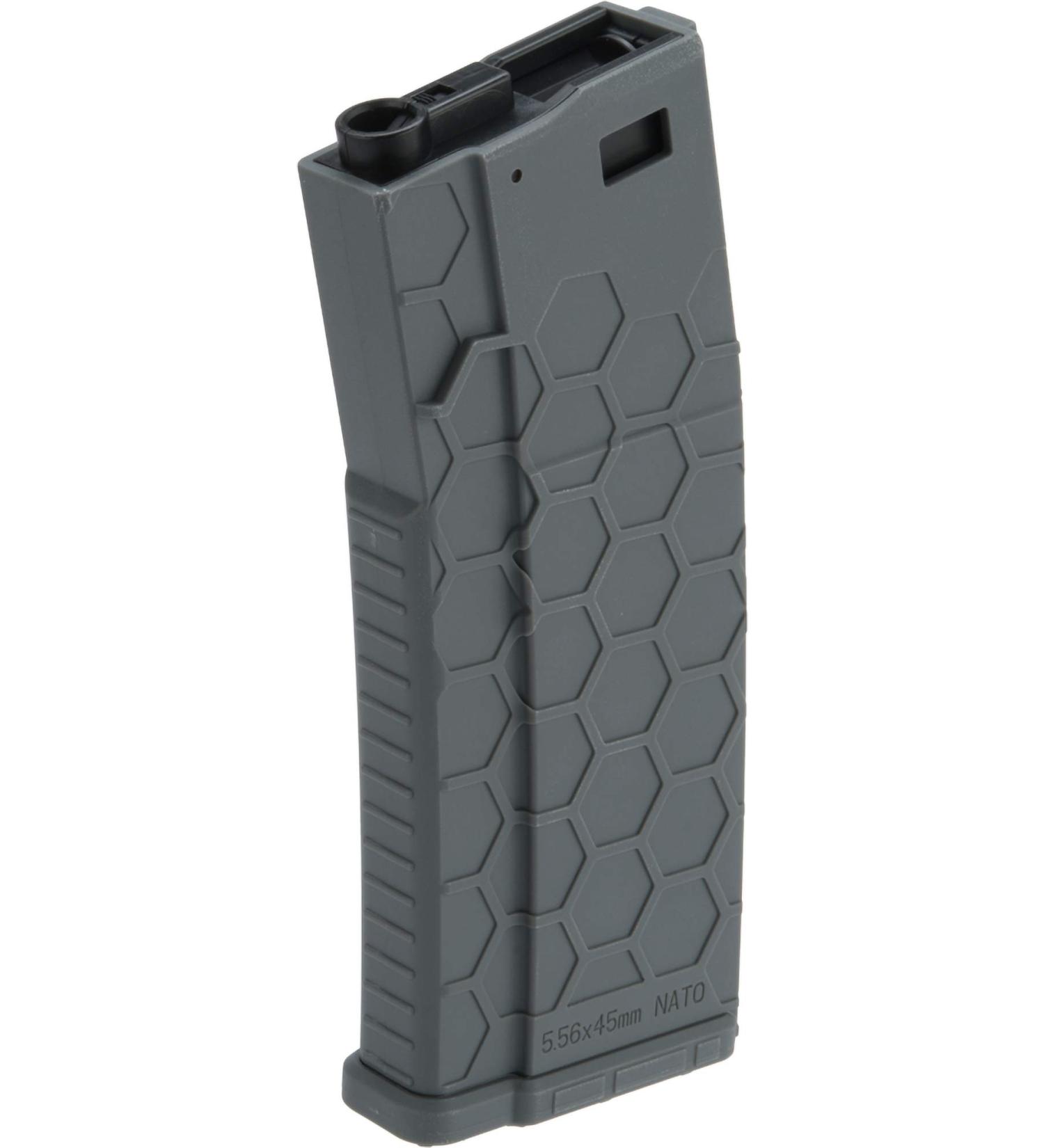 Evike Hexmag Airsoft Magazines for M4 / M16 AEG Rifles - 300rd Gray Flashmag Pack - Buy Online on SooperMarket.com
