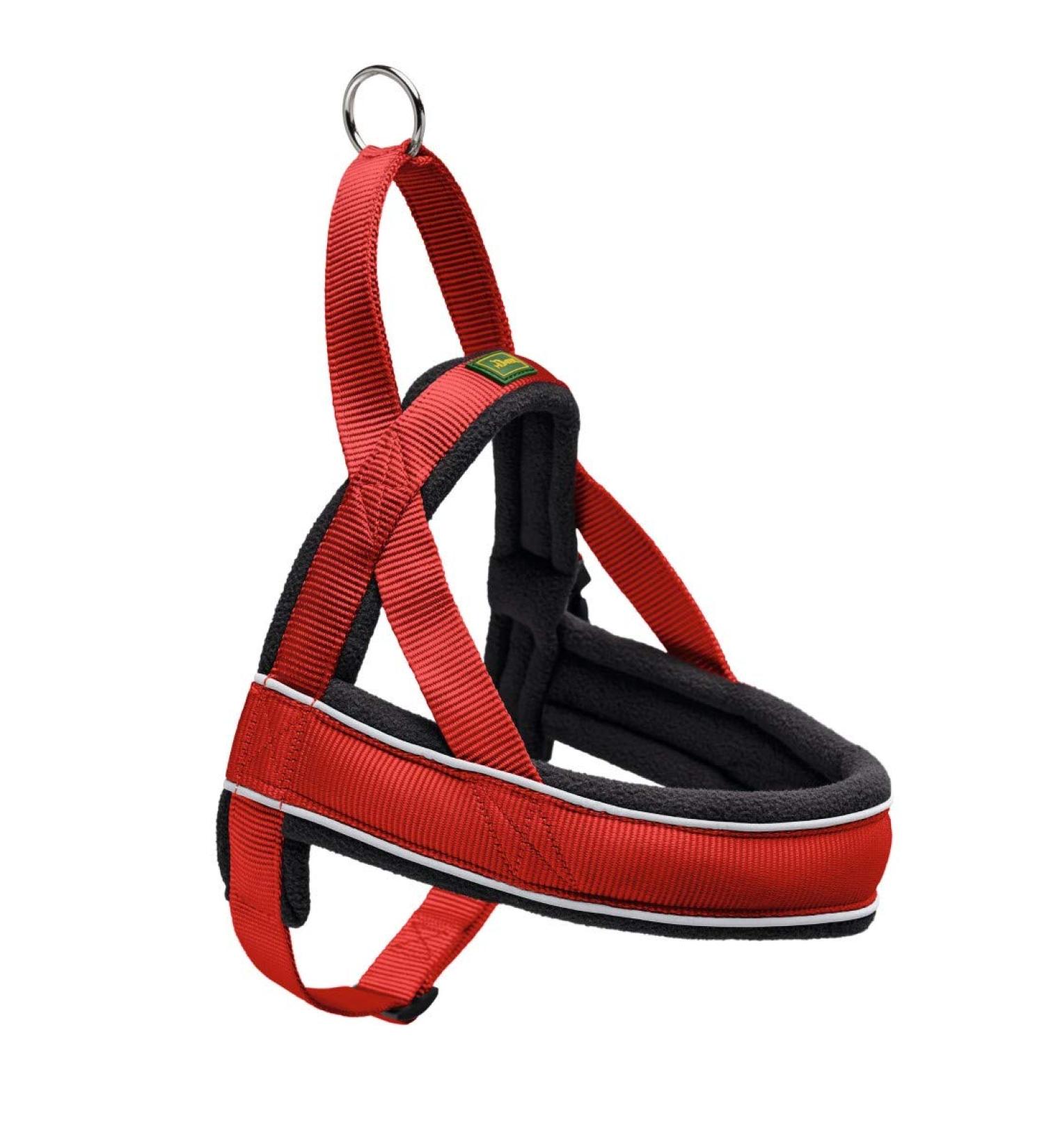 HUNTER RACING Norwegian harness L-XL 82-105 cm red/black 82-105 cm red/black