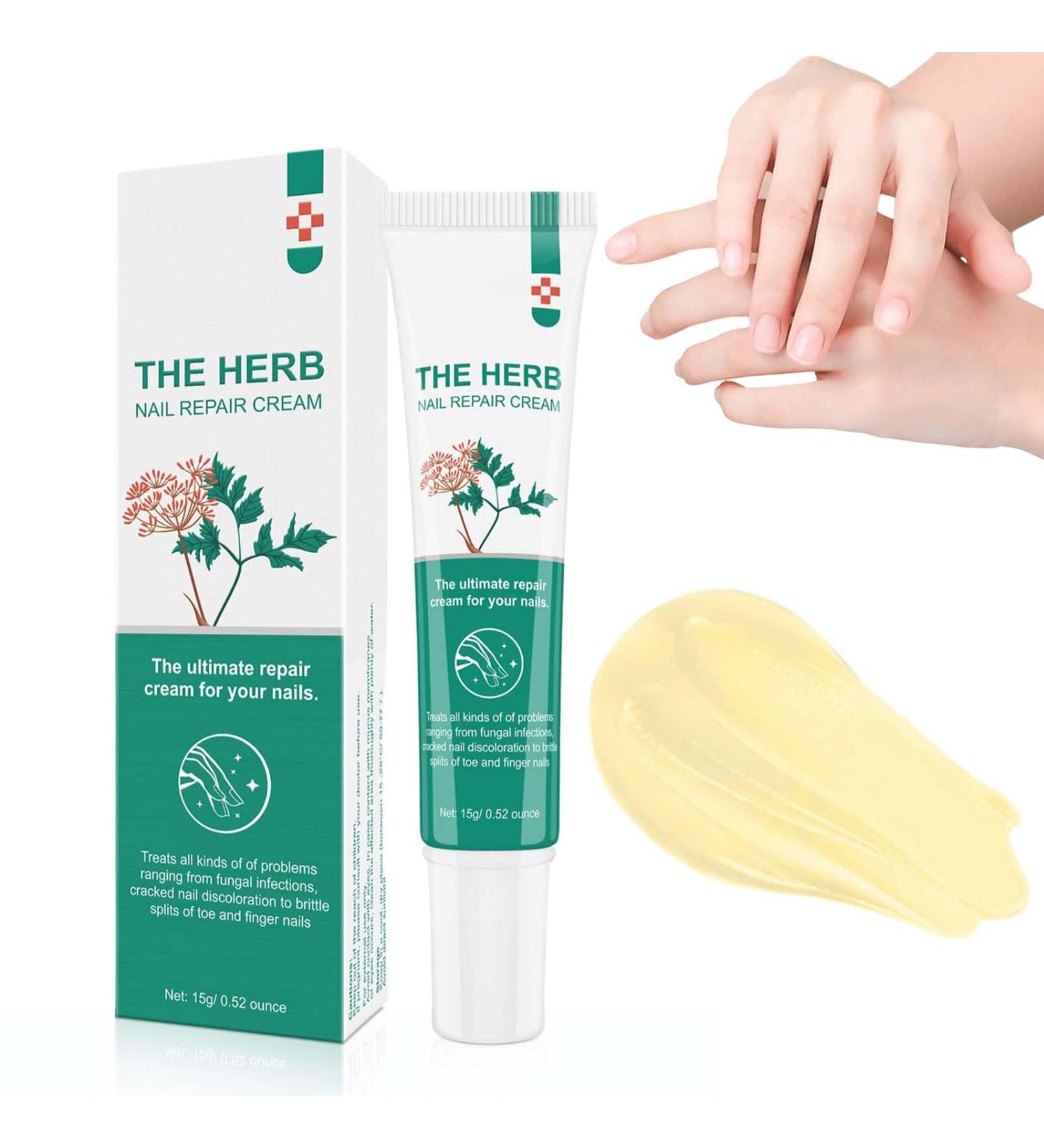 Nail Repair Cream Effective Fungal Nail Treatment for Toenails Fungus Nail Cream Nourishing For Restores Discolored & Damaged Strong Nail Fungus Treatment for Toenail Restores Healthy Appearance - Buy Online on SooperMarket.com