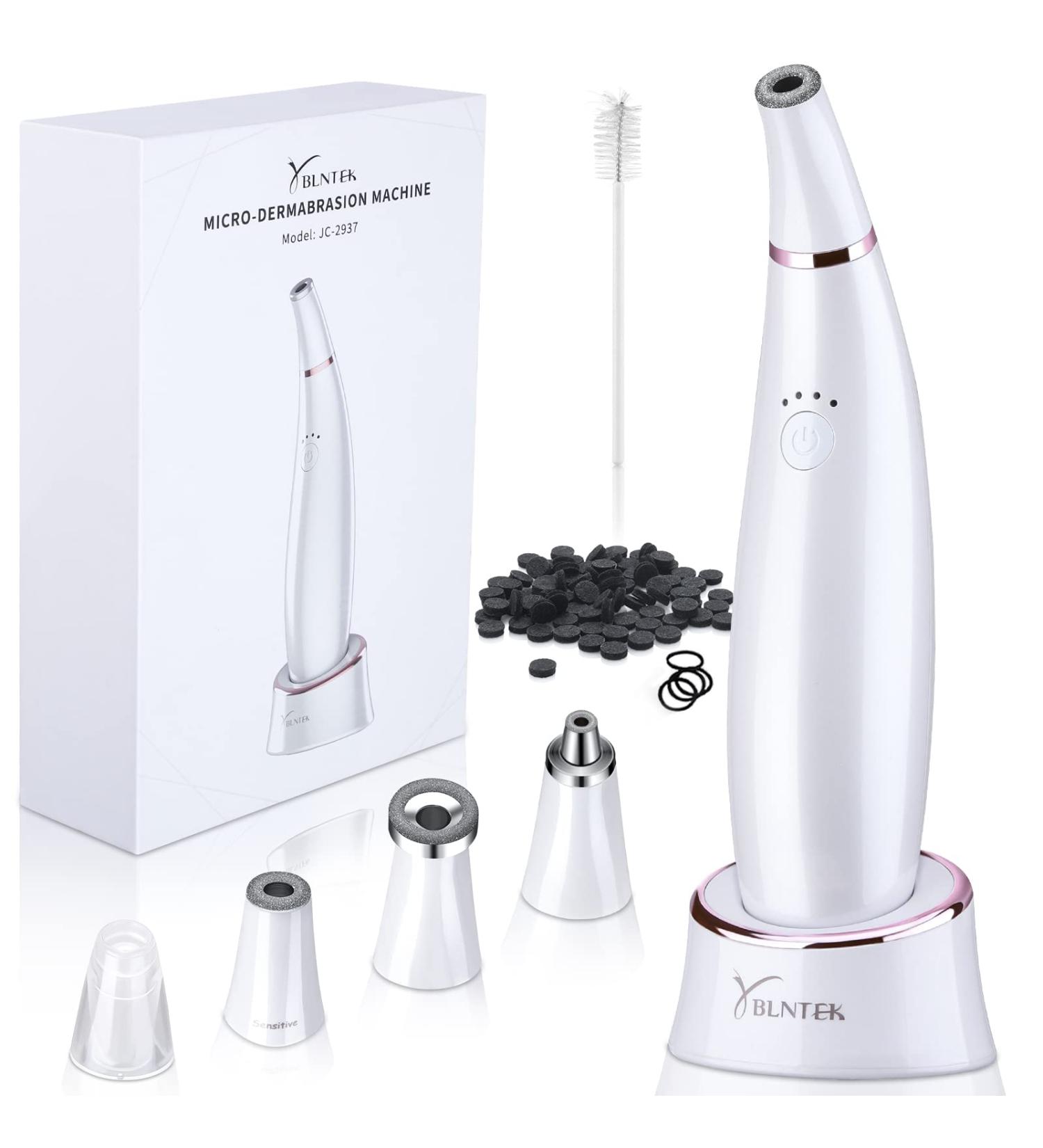 YBLNTEK Professional Diamond Microdermabrasion Machine for Face and Body - Acne Treatment with 5 Tips and 100pcs Filters - Buy Online on SooperMarket.com
