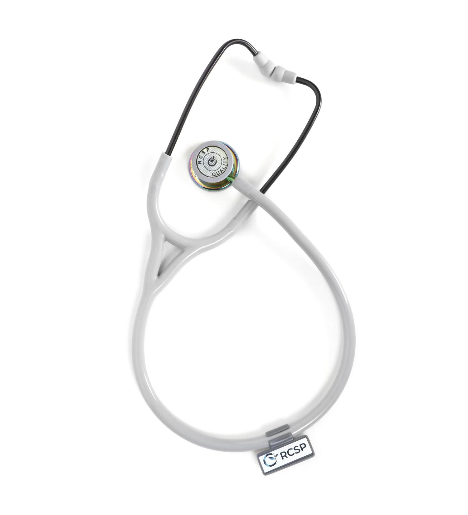 Buy Professional Acoustic Stethoscope for Doctors & Nurses - Royal Rainbow Finish Flexible Tube Soft Ear Knobs - Stainless Steel - Buy Online on SooperMarket.com