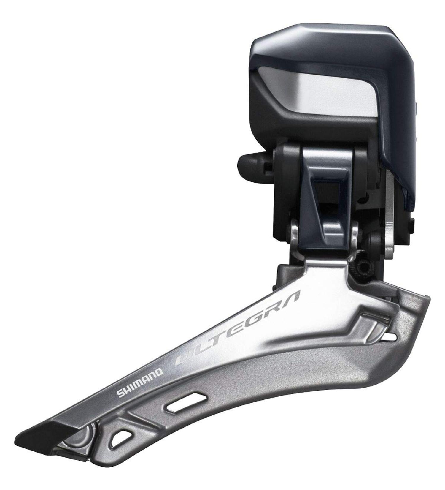SHIMANO Ultegra Di2 FD-R8050 Front Derailleur - Gray | High-Performance Electronic Shifting - Buy Online on SooperMarket.com