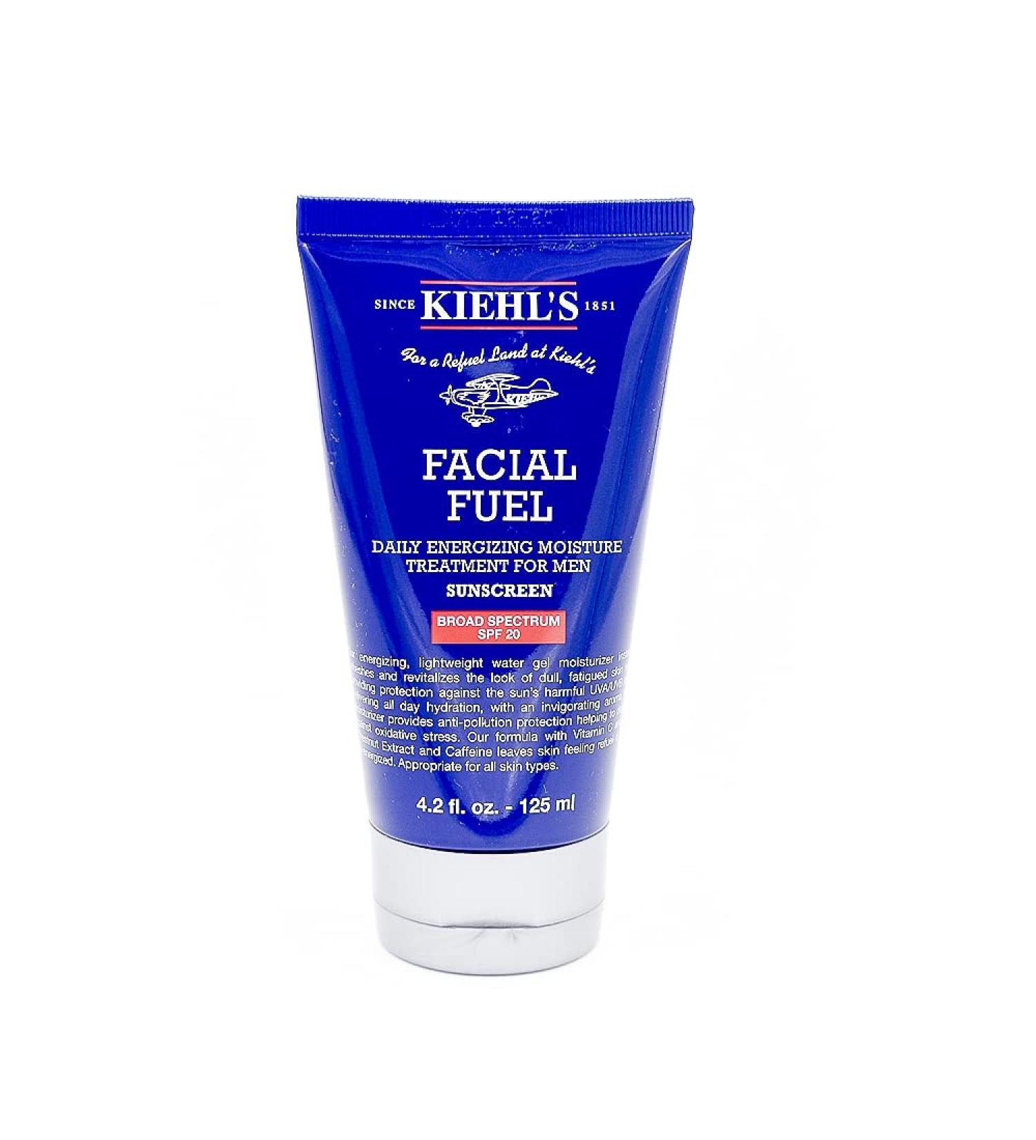 Kiehl's Facial Fuel SPF 20 Daily Energizing Moisture for Men Sunscreen 4.2oz