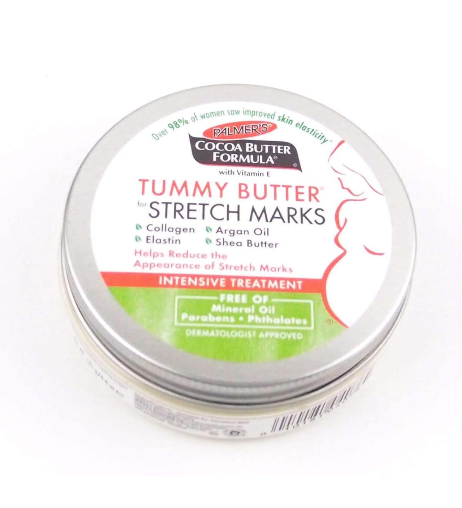 Palmer's Cocoa Butter Tummy Butter for Stretch Marks - 4.4 oz | Vitamin E Enriched | Unisex | International Shipping Available - Buy Online on SooperMarket.com