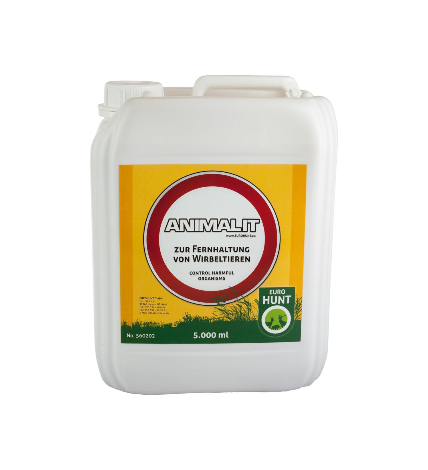 EUROHUNT ANIMALIT deterrent various sizes game control agent game damage prevention 5 l (1 pack)