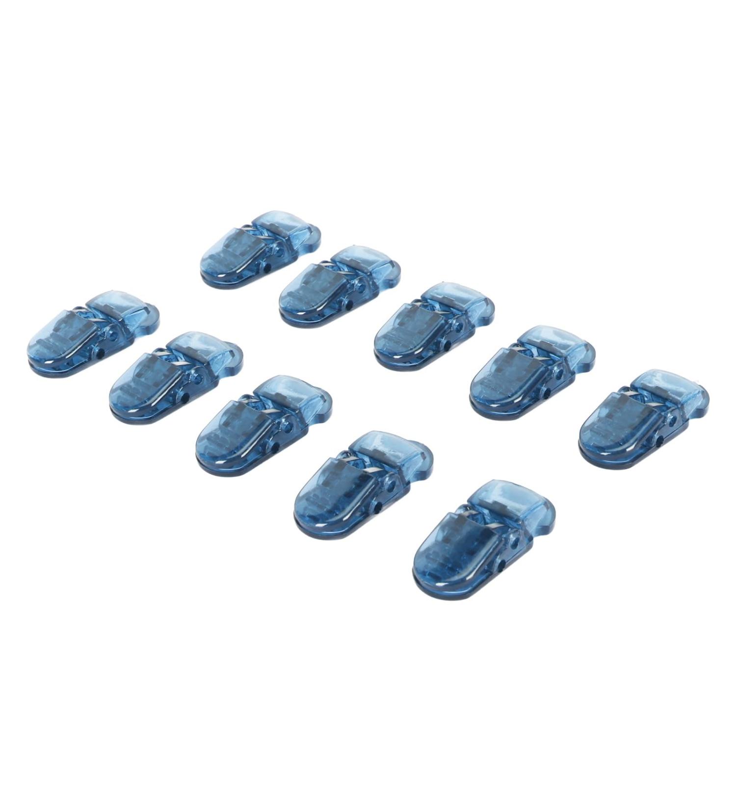 Buy Hearing Aid Lanyard Clip - 10 Pack Transparent Strong Clamp Rope for Documents - Lightweight & Multifunctional (Light Blue) - Buy Online on SooperMarket.com