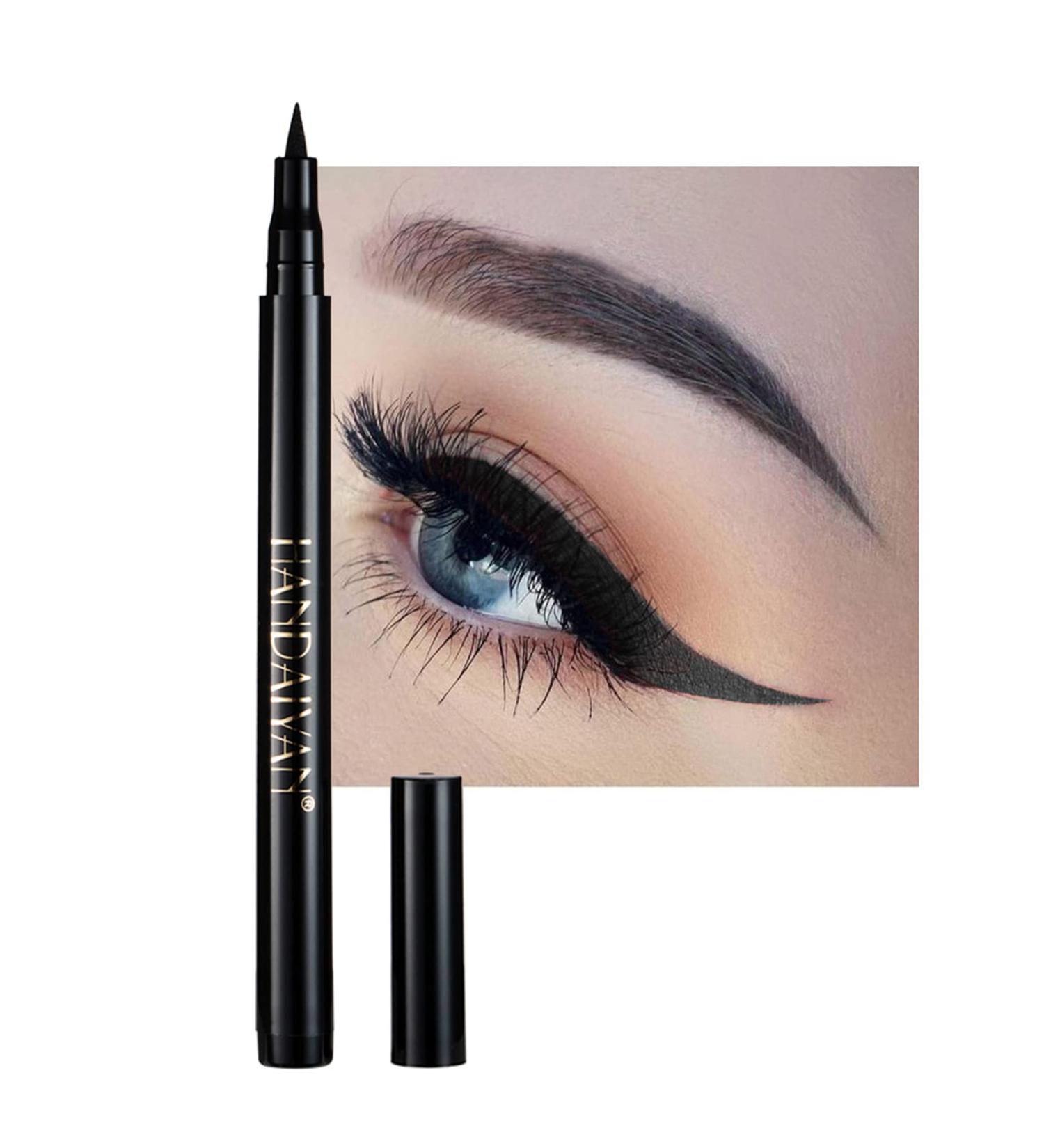 DekRion Liquid Eyeliner - Long-Lasting High-Pigmented Black Eyeliner for Eye Makeup - Waterproof Colored Eyeliner - 1PC - Buy Online on SooperMarket.com