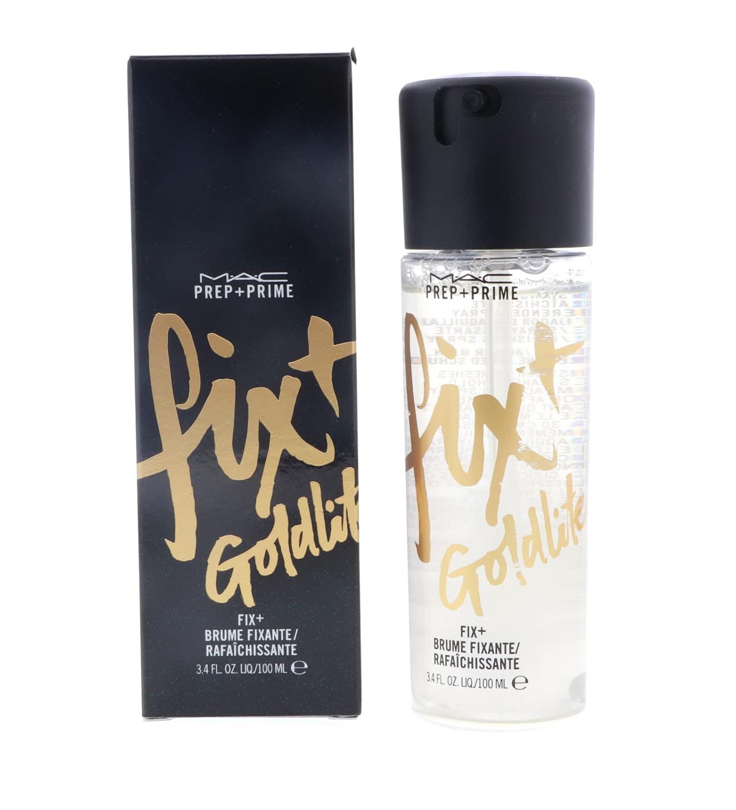 MAC Prep + Prime Fix+ Shimmer GOLDLITE - Illuminate and Set Makeup - Buy Online on SooperMarket.com