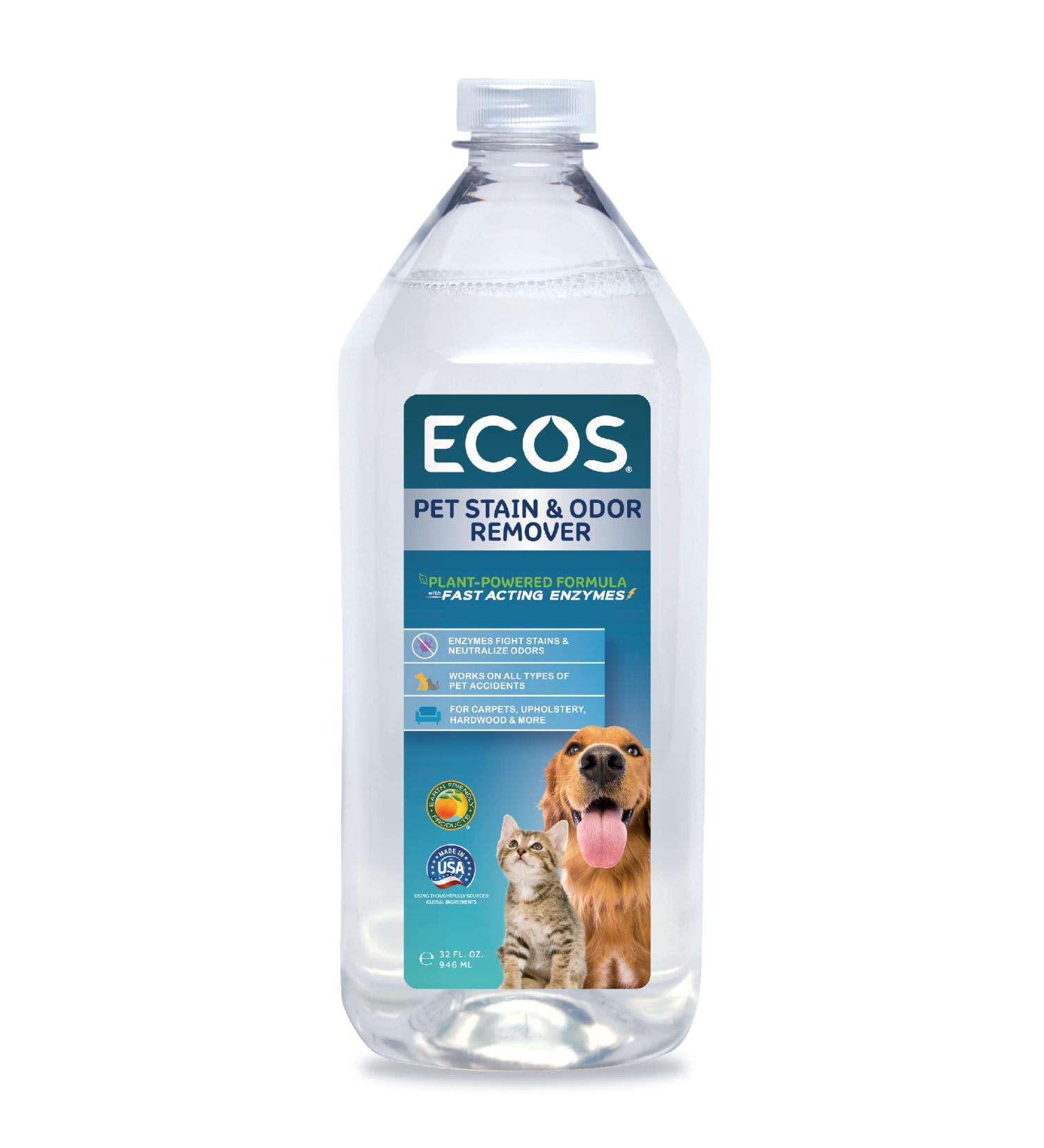 Eco-Friendly Pet Stain & Odor Remover | Natural Formula 32 fl oz - Buy Online on SooperMarket.com