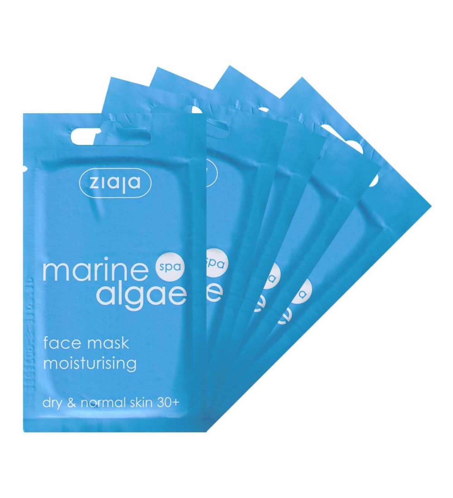 Ziaja Marine Algae Face Mask - Pack of 5