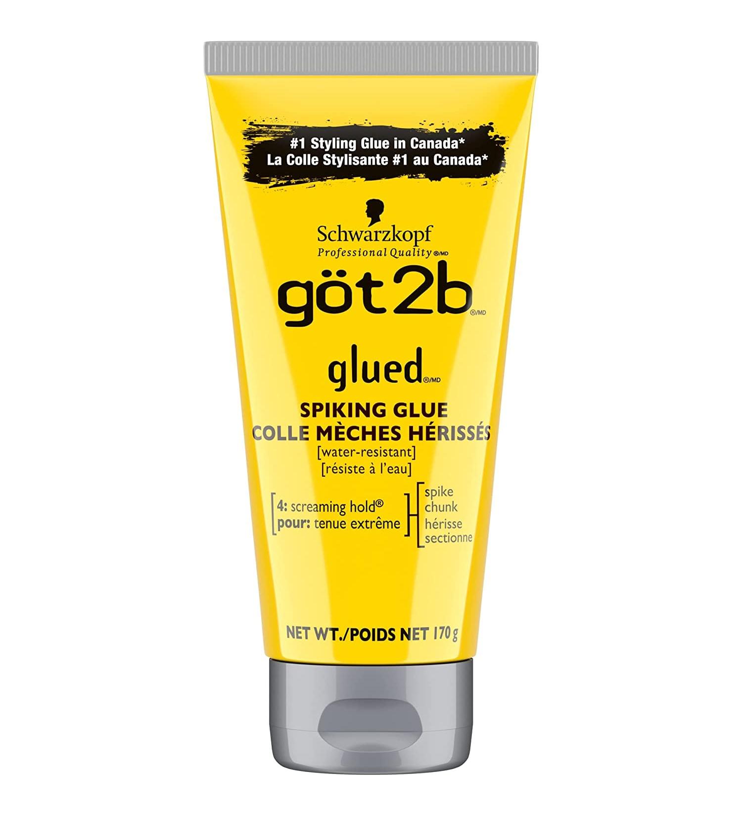 Got2b Spiking Glue 6oz | Strong Hold Styling Gel for Spiky Hair - International Shipping Available - Buy Online on SooperMarket.com