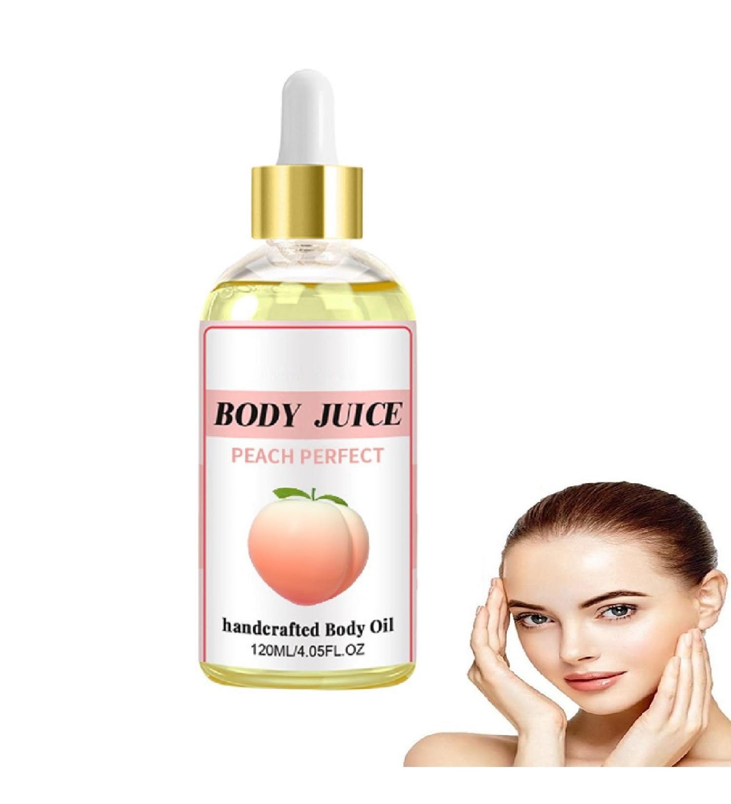 Buy Body Juice Oil - Strawberry Shortcake & Peach Scented Body Oil for Women - Hydrating & Nourishing Skincare - Buy Online on SooperMarket.com