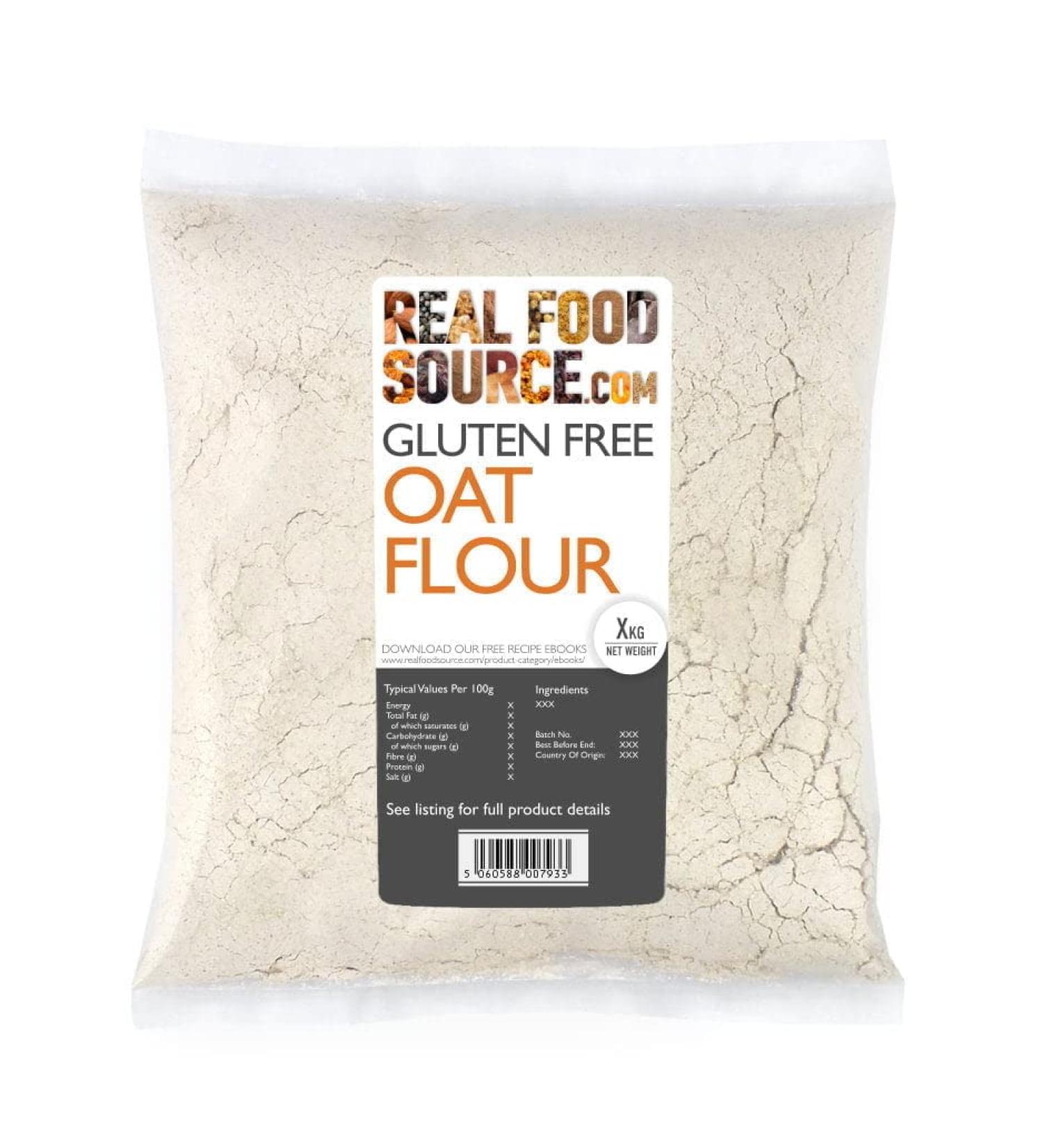 RealFoodSource Gluten Free Oat Flour 2.5kg Community Pack