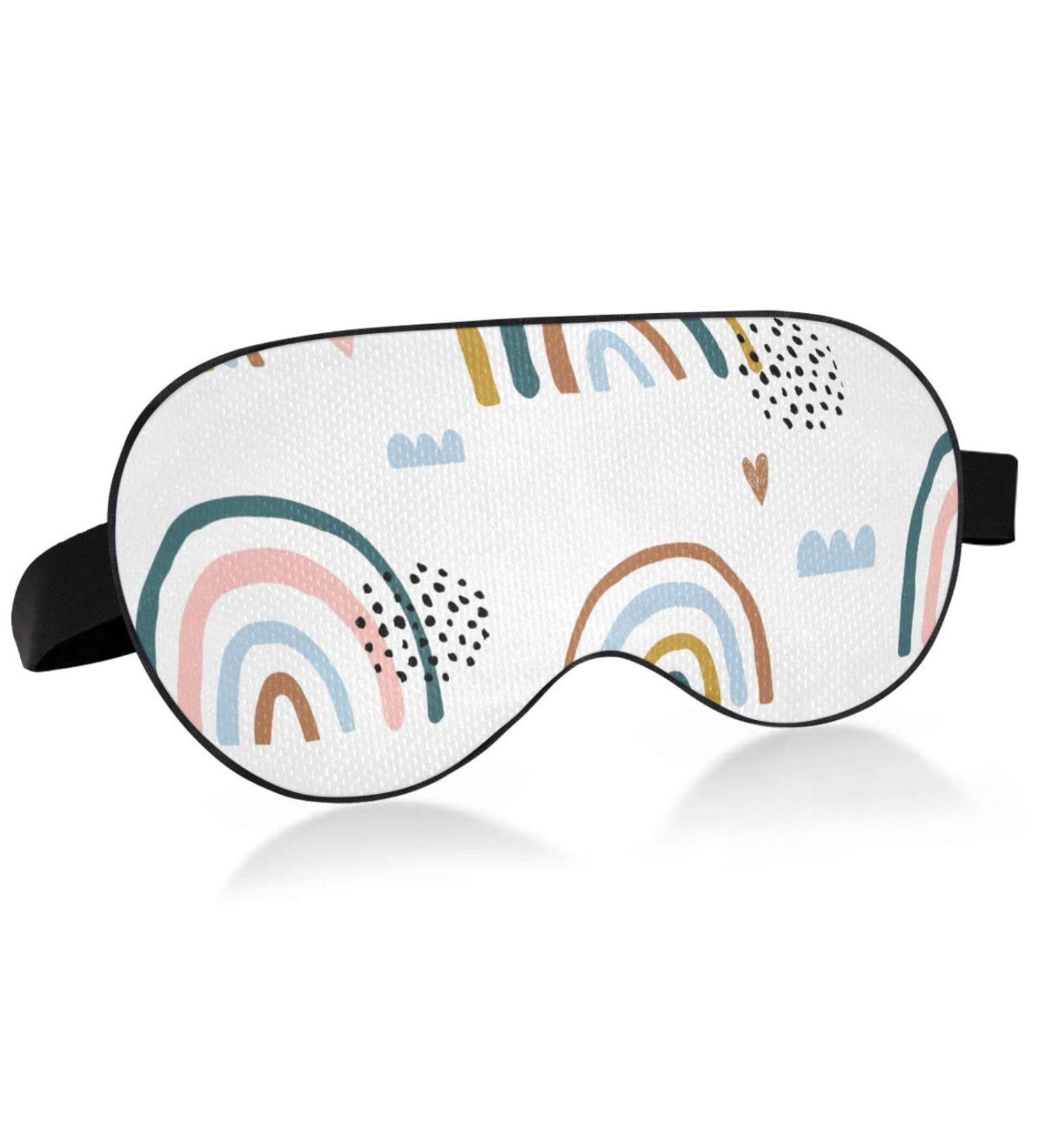 Haskirky Light Blocking Eye Mask for Deep Sleep | Breathable & Adjustable Men and Women | Perfect for Travel, Yoga, and Meditation - Buy Online on SooperMarket.com