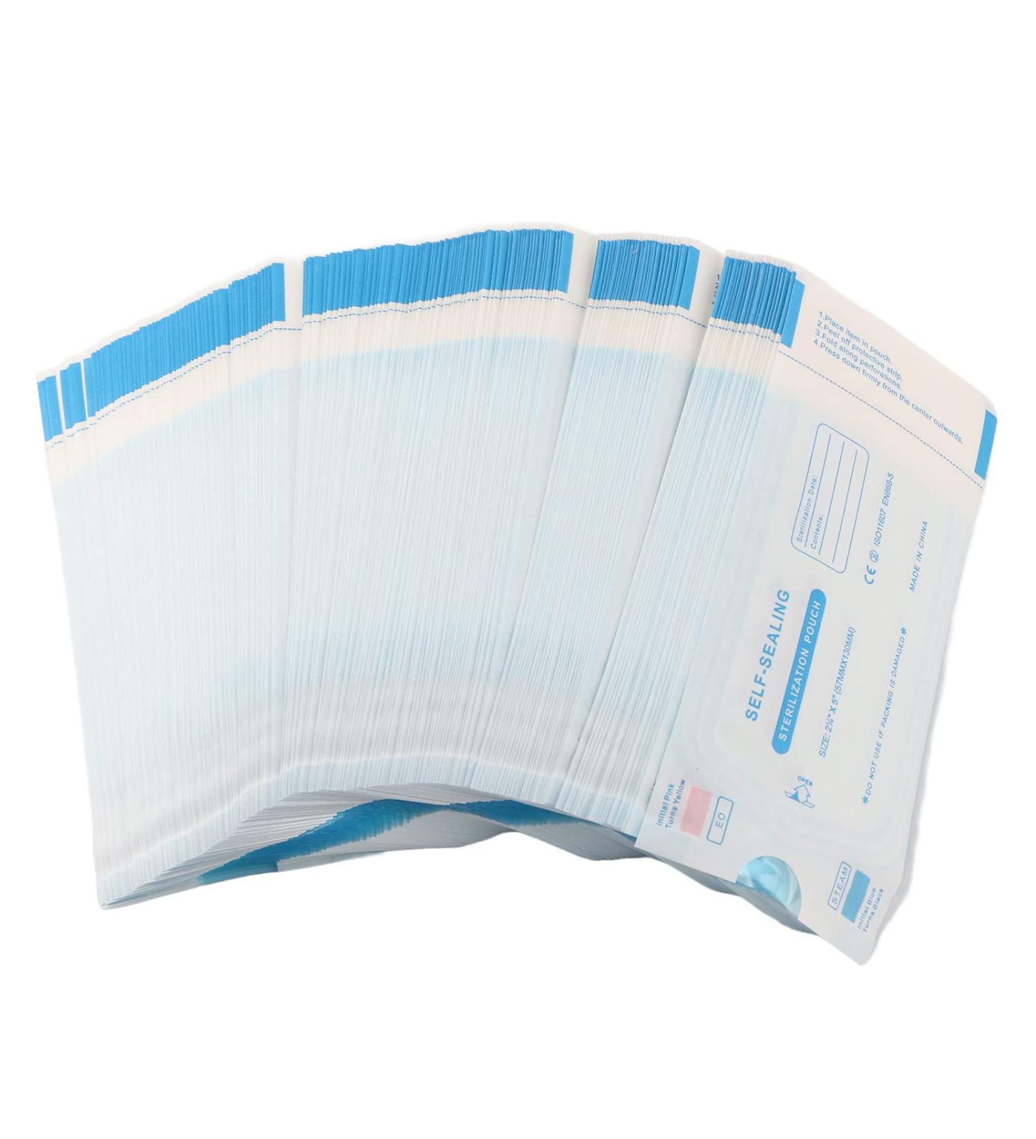 200pcs Self-Sealing Sterilization Pouches for Medical and Dental Use - Buy Online on SooperMarket.com