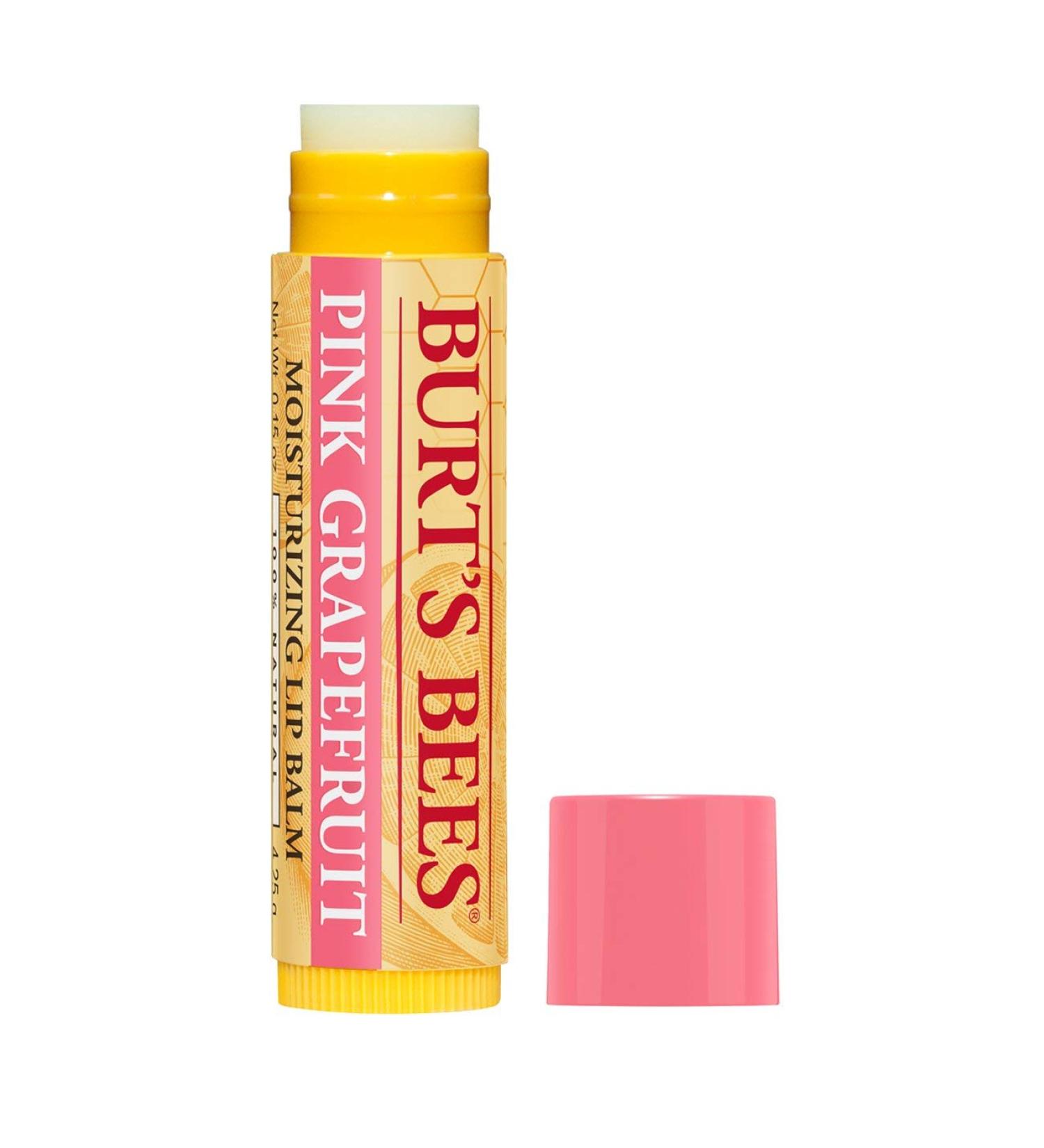Burt s Bees 100% Natural Moisturizing Lip Balm Pink Grapefruit - 1 Tubes - Buy Online on SooperMarket.com