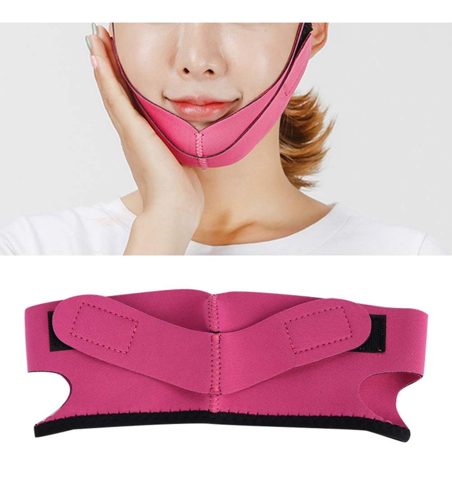 Facial Slimming Belts Face Lifting Mask Anti-Wrinkle Anti-Aging Facial Band Double Chin Slimmer Thin-Face Bandages Lifting V-Face Band for Women and Men. - Buy Online on SooperMarket.com