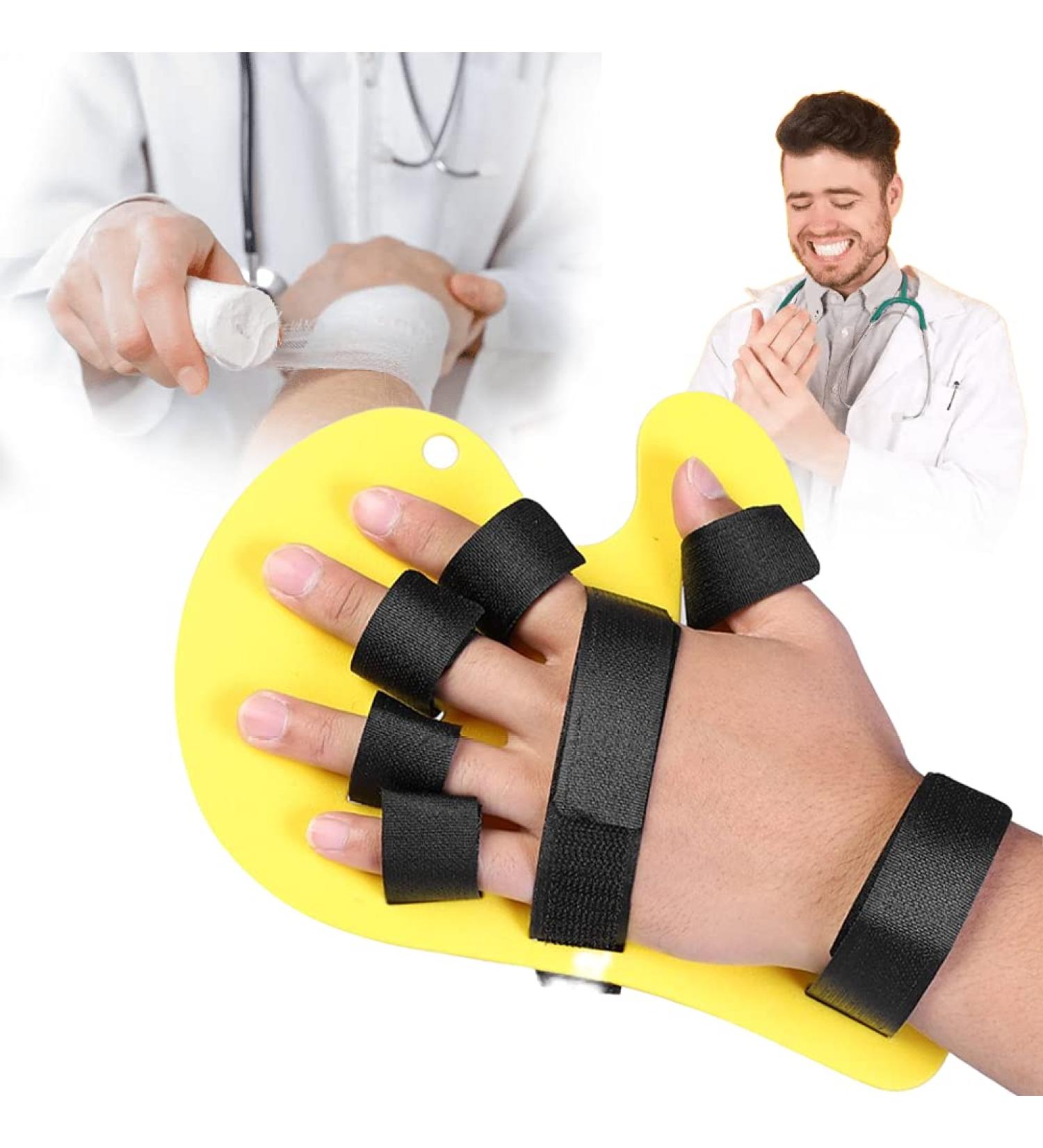 Finger Orthotics Extended Hand Splint Training Support - Yellow - Buy Online on SooperMarket.com