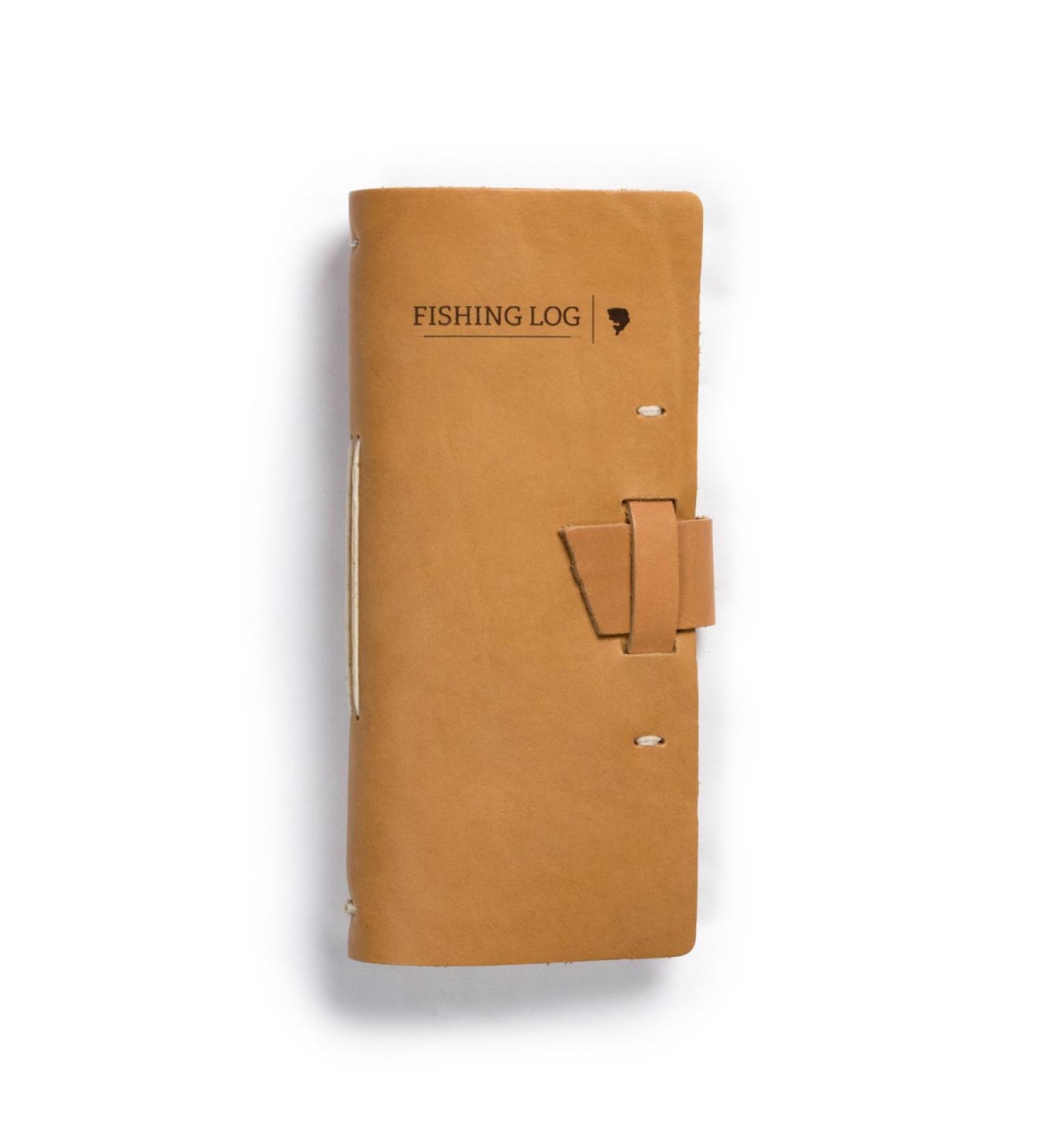 Rustico Leather Fishing Log Book Designed by and for Fishermen. with Template  Records Details of Fishing Trip  Including Date  Time  Location  and Weather Conditions Buckskin - Buy Online on SooperMarket.com