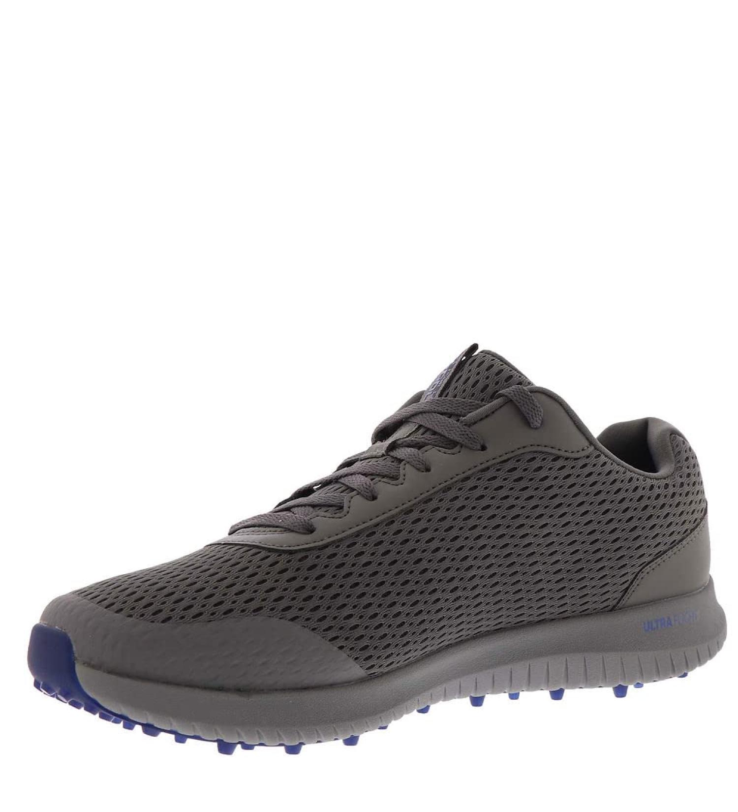 Buy Skechers Men's Drive 5 Arch Fit Golf Shoes - Spikeless Waterproof Sneakers in Charcoal Marine | International Shipping Available - Buy Online on SooperMarket.com