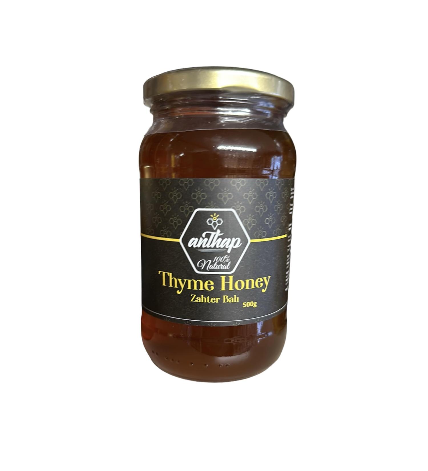 Anthap %100 Natural Mountain Thyme Honey/Zahter -Dag Kekigi Bali (500g)