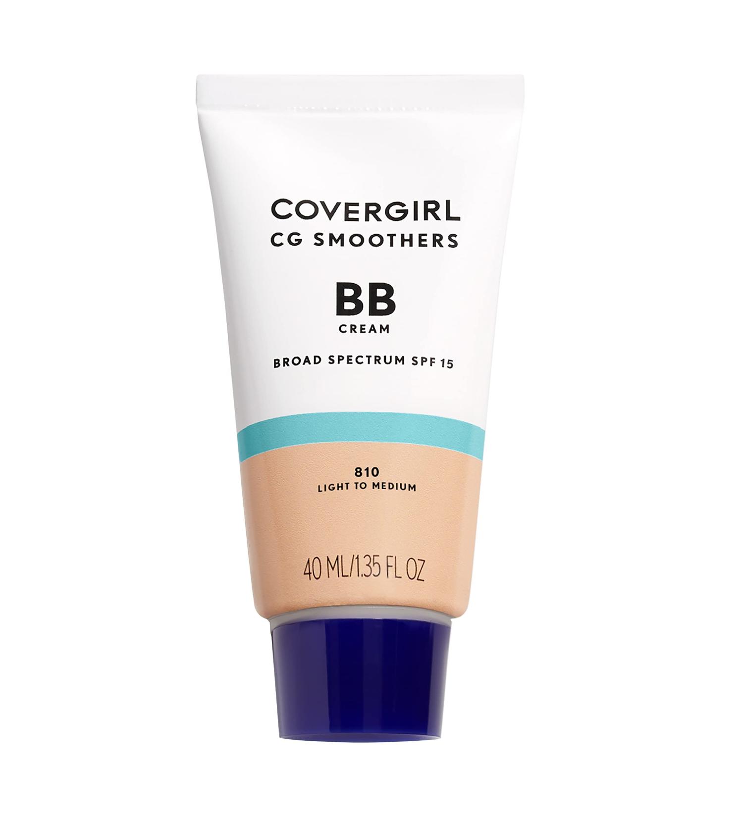COVERGIRL Smoothers Lightweight BB Cream - Light to Medium 810 Skin Tones, SPF 21 Sun Protection - 1.35 Fl Oz - Buy Online on SooperMarket.com