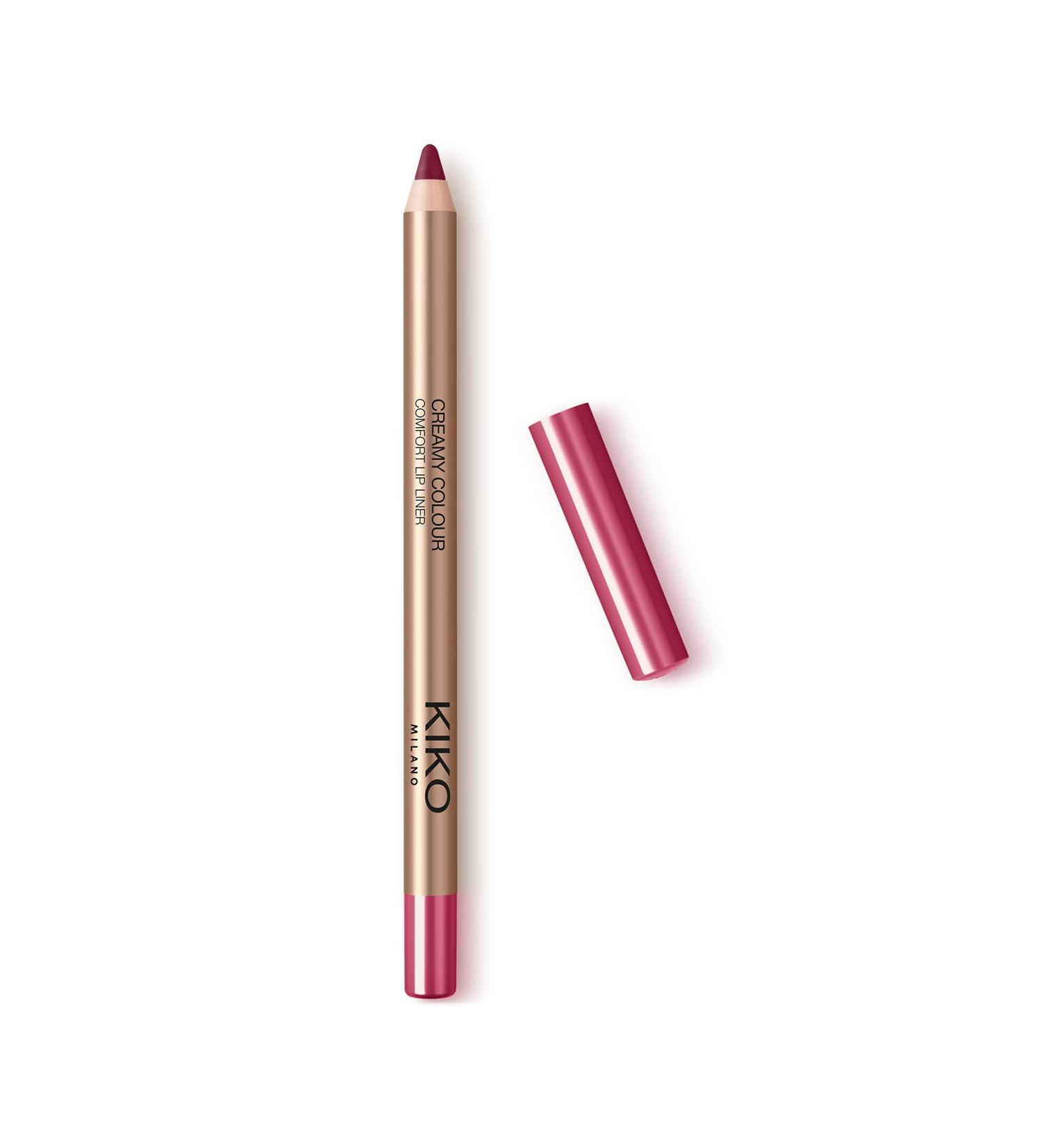 KIKO Milano Creamy Colour Comfort Lip Liner 18 | Long-lasting Pencil 18 Dark Mauve 1 Count (Pack of 1) - Buy Online on SooperMarket.com