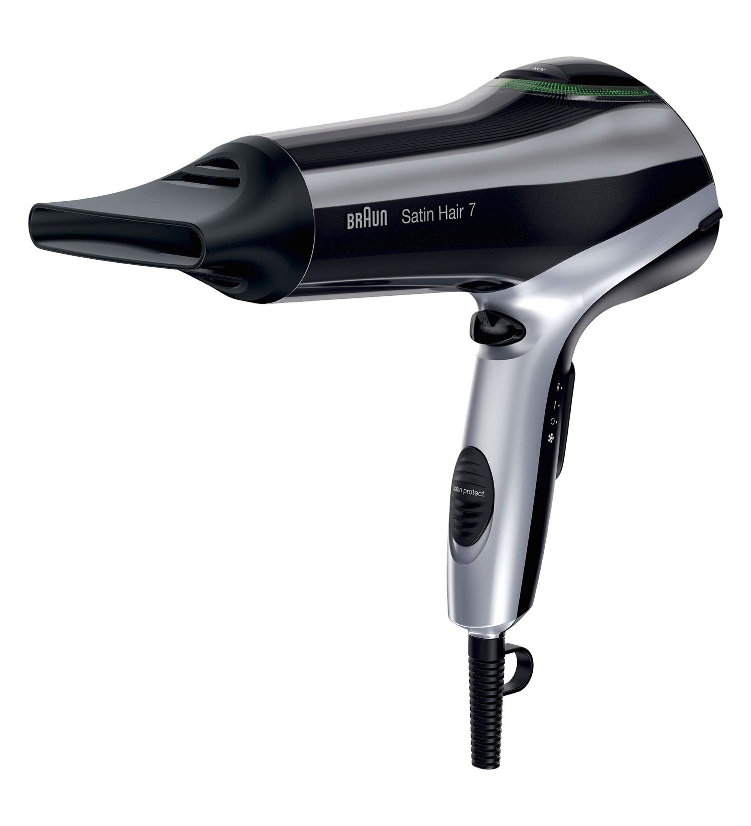 Buy Brown Satin Hair 7 Professional Hair Dryer HD730 | IonTec Styling Nozzle & Diffuser | Best International Shipping - Buy Online on SooperMarket.com