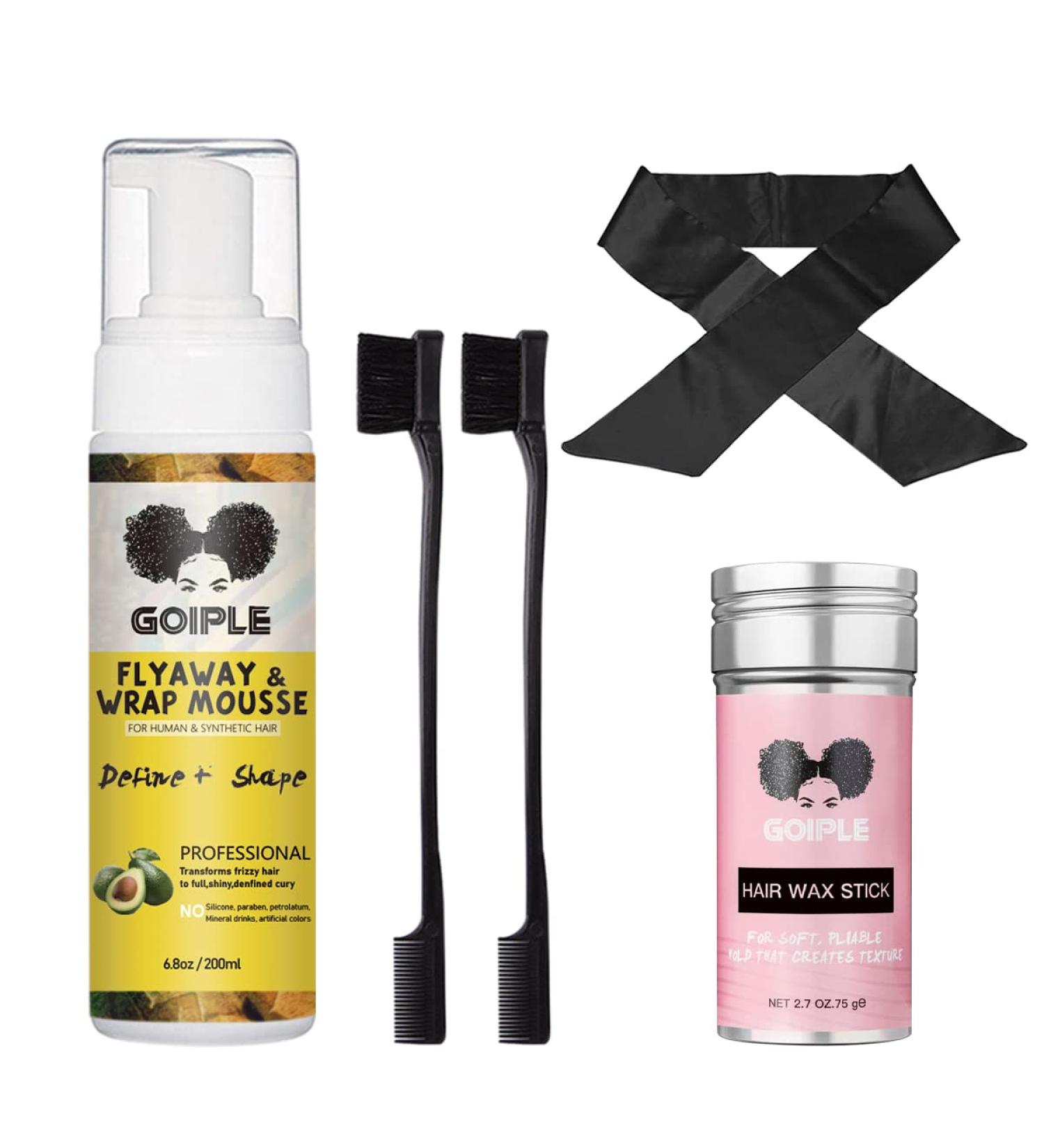 Curly Hair Mousse for Wigs & Extensions - Strong Hold Hair Adhesive - Buy Online on SooperMarket.com