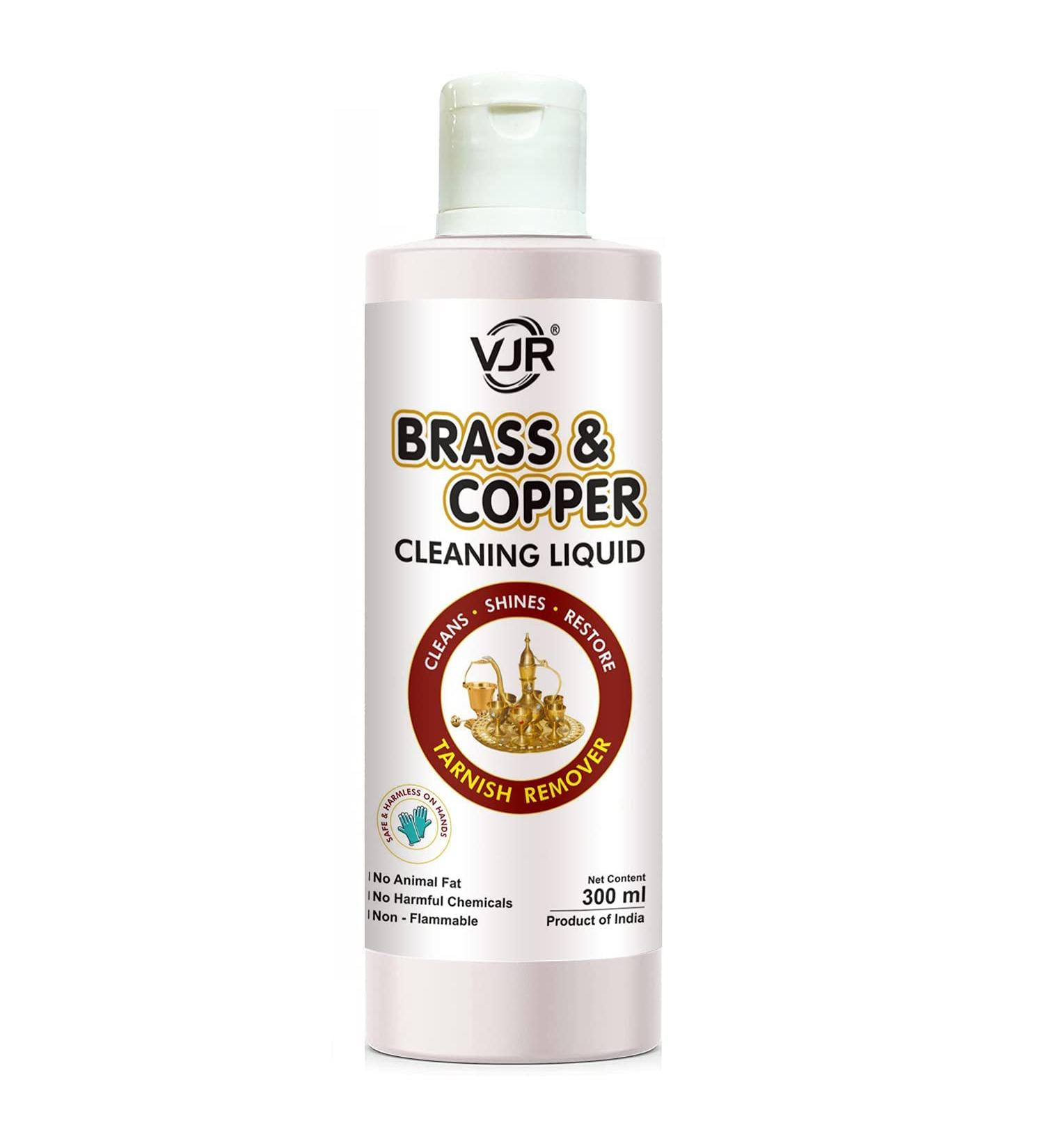 Brass & Copper Cleaning Gel - 300ml | Natural Safe Formula for Heavy Tarnish Removal - Buy Online on SooperMarket.com