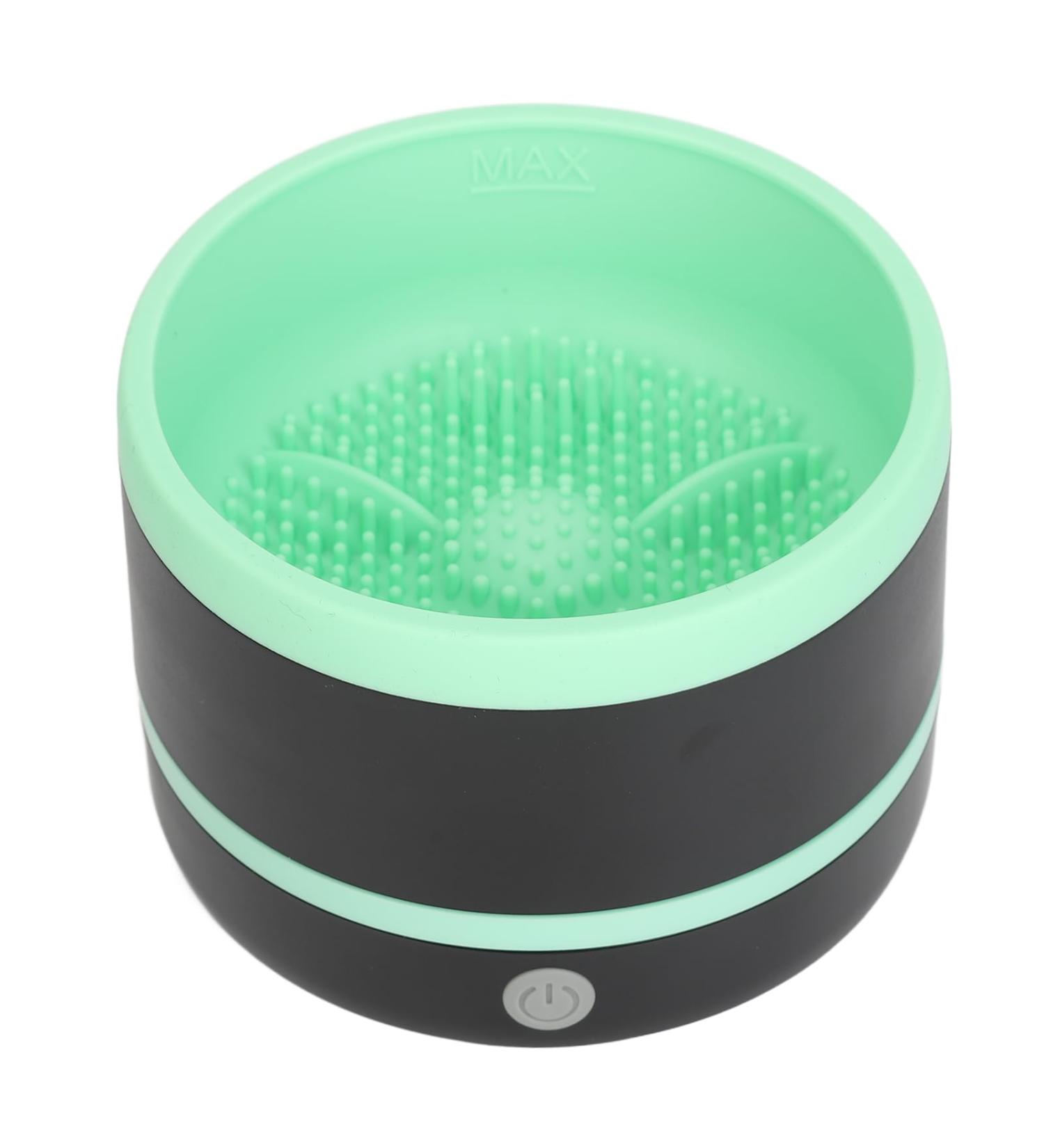High Efficiency Electric Makeup Brush Cleaner | All Size Brushes | Easy Cleaning Tool with Silicone Bowl | Skin Health Care - Buy Online on SooperMarket.com