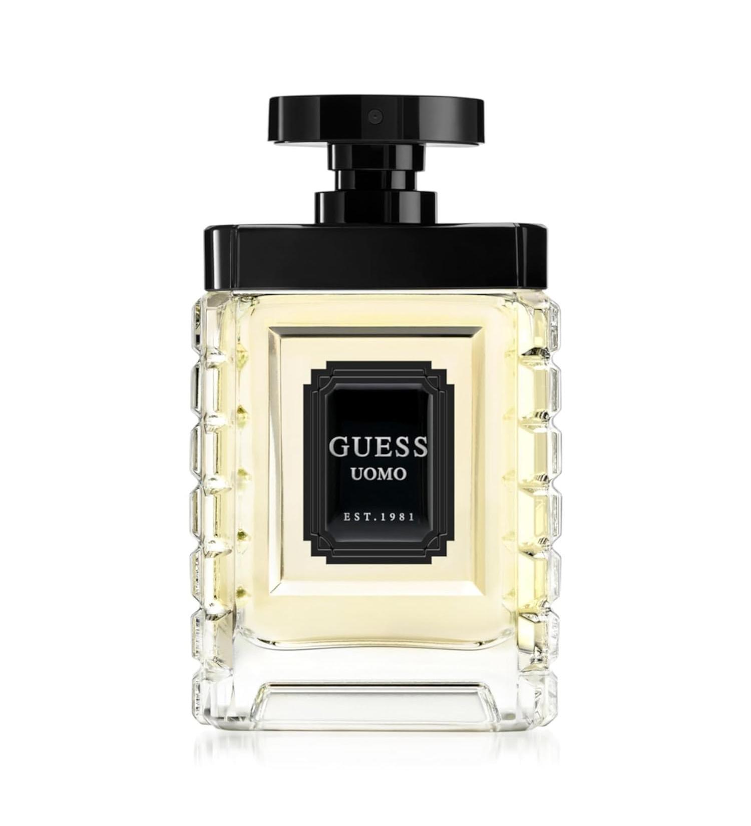 GUESS UOMO Eau de Toilette 3.4 Fl Oz Eau de Toilette 3.4 Fl Oz (Pack of 1) - Buy Online on SooperMarket.com