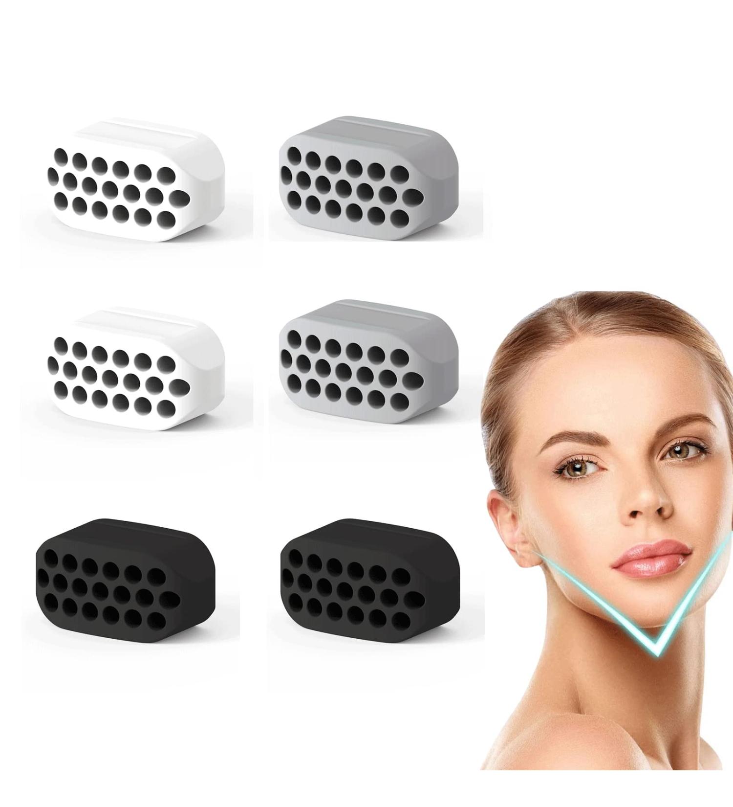 6Pcs Jawline Trainers for Men & Women - Double Chin Reducer & Facial Exerciser - Buy Online on SooperMarket.com