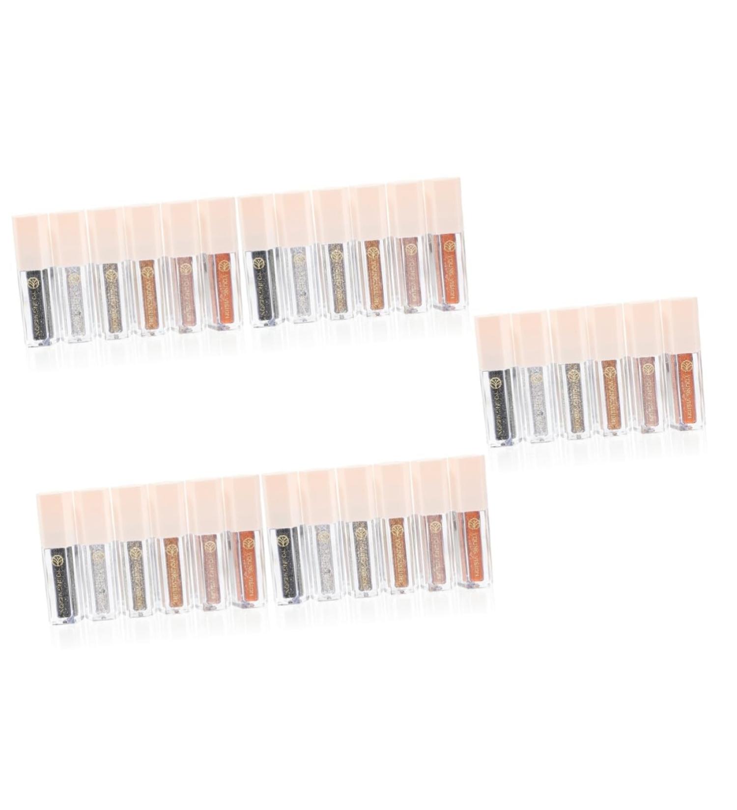 Healeved 30 Pcs Eye Shadow Set Liquid Metallic Eye Glitter Bling Shadow Highlighter - Buy Online on SooperMarket.com
