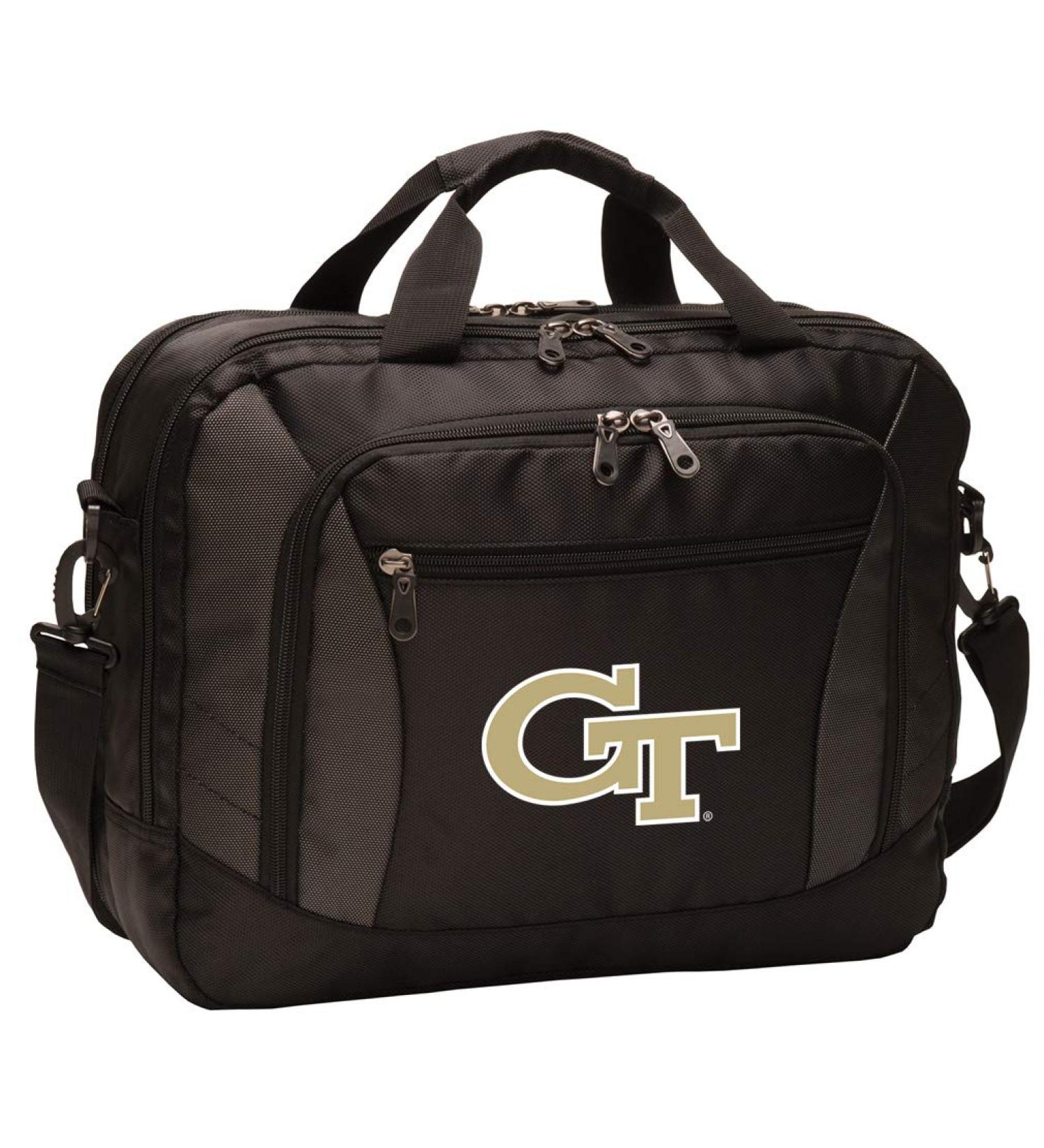 Georgia Tech Yellow Jackets Laptop Bag - Officially Licensed GT Computer Bag - Buy Online on SooperMarket.com